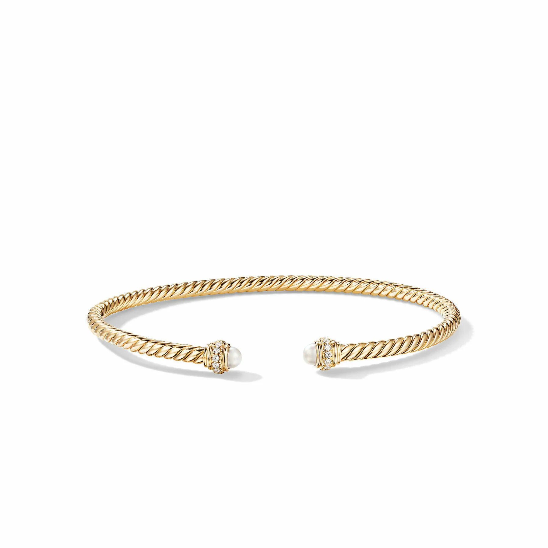 David Yurman The Cable Collection® Bracelet in 18-Karat Yellow Gold - Image 2