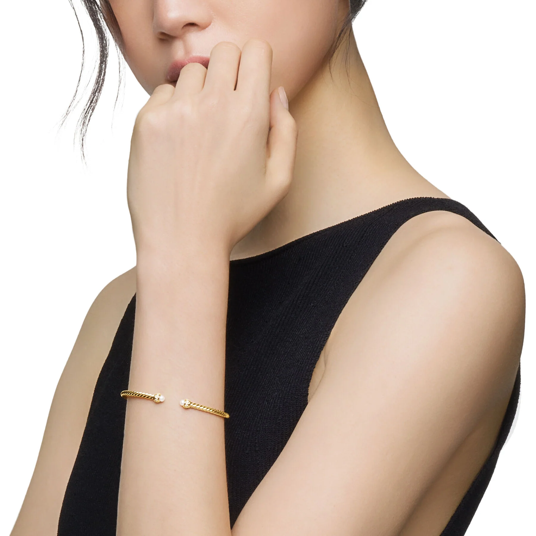 David Yurman The Cable Collection® Bracelet in 18-Karat Yellow Gold - Image 5