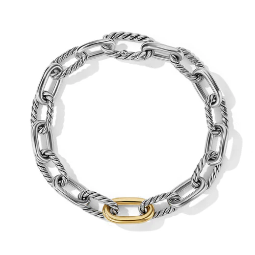David Yurman The Madison® Collection Bracelet in Silver and 18-Karat Yellow Gold