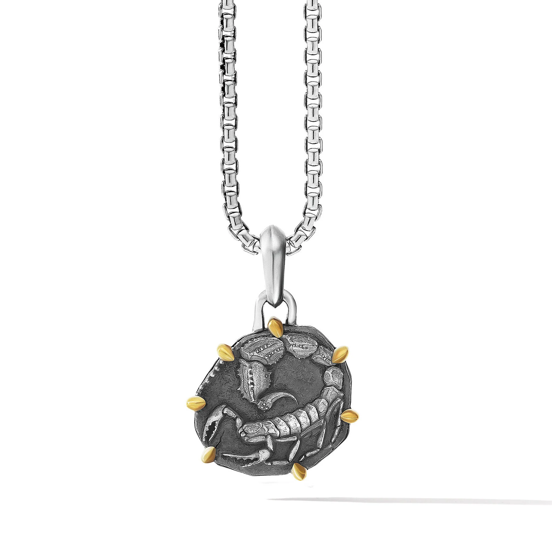 David Yurman The Amulets Collection Pendant in Silver and 18-Karat Yellow Gold