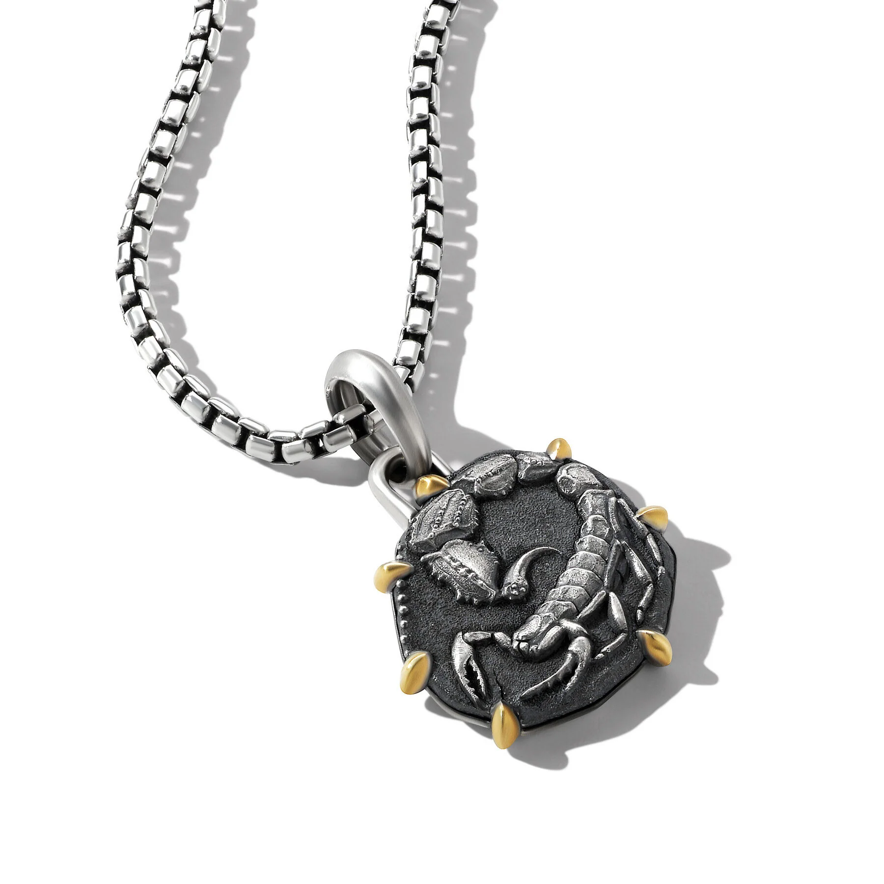 David Yurman The Amulets Collection Pendant in Silver and 18-Karat Yellow Gold - Image 2