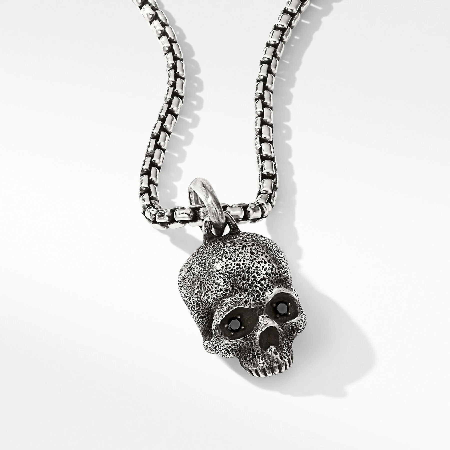 David Yurman The Memento Mori Collection Pendant in Sterling Silver - Image 4