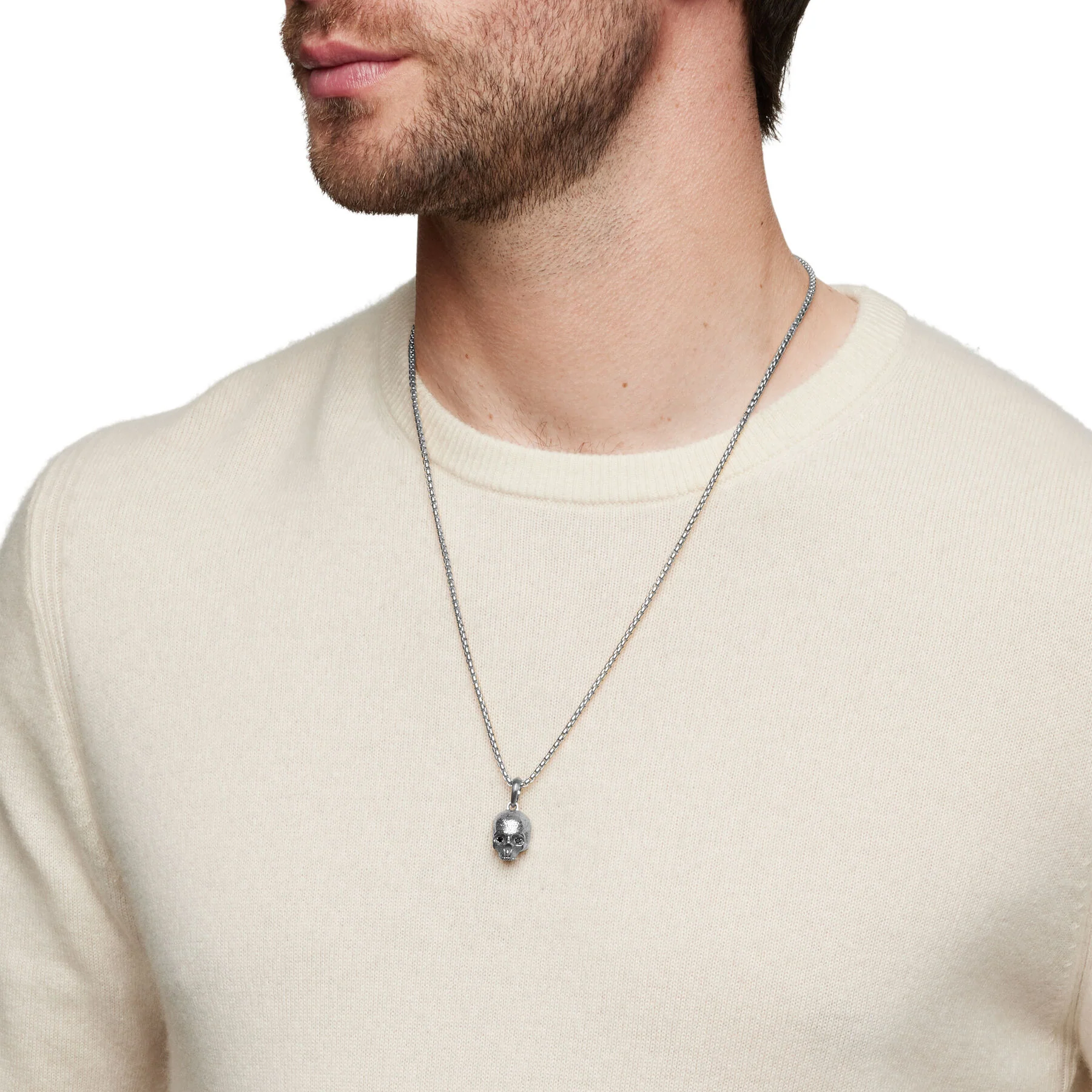 David Yurman The Memento Mori Collection Pendant in Sterling Silver - Image 5