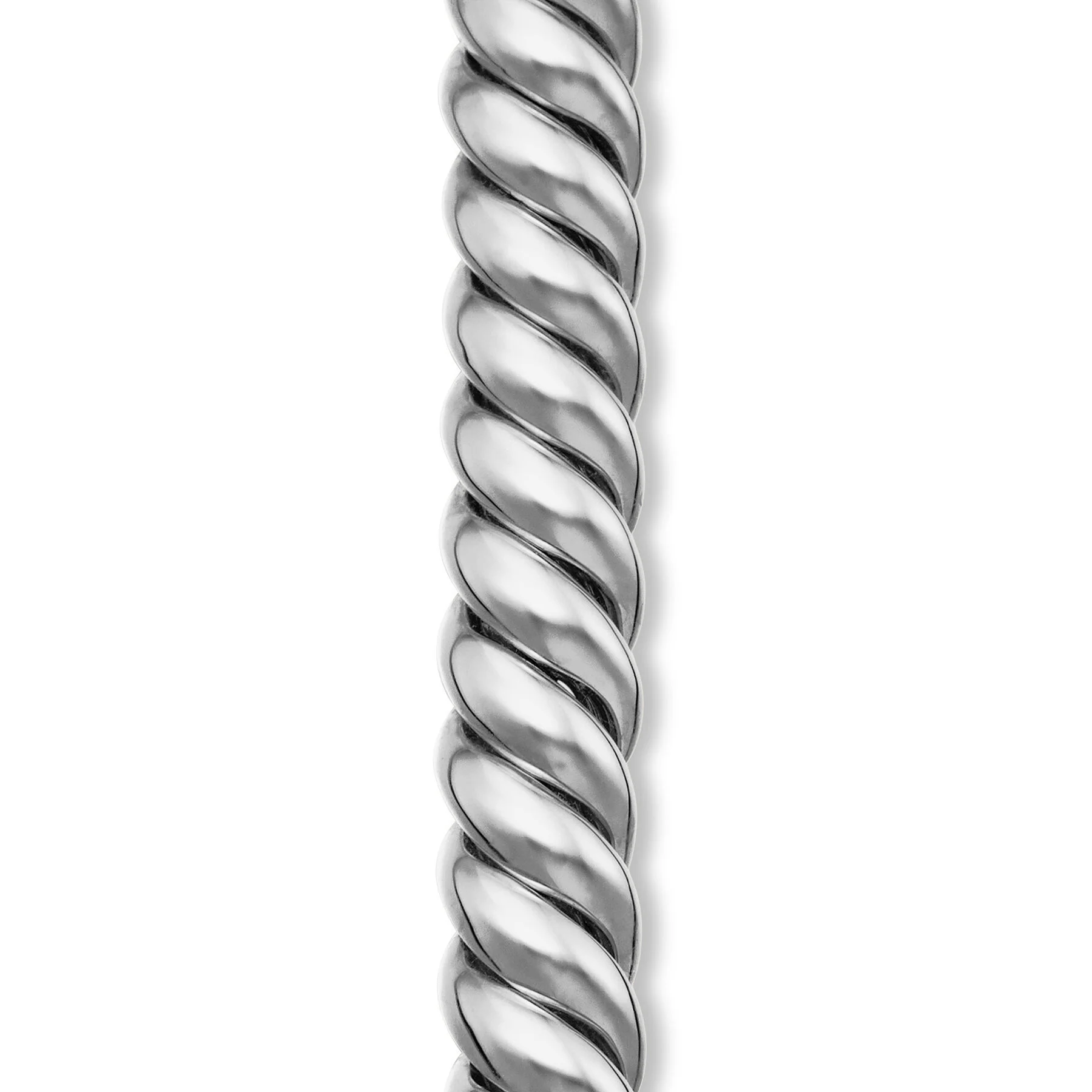 David Yurman The Sculpted Cable Collection Bracelet in Sterling Silver - Image 4