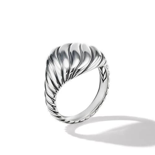 David Yurman The Pinky Rings Collection Ring in Sterling Silver - Image 3