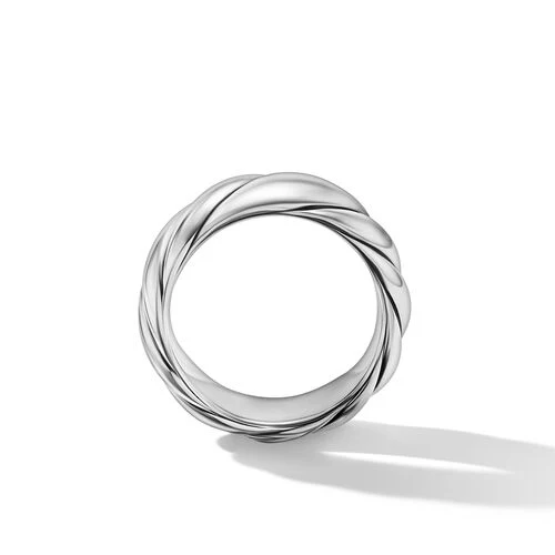 David Yurman The Sculpted Cable Collection Ring in Sterling Silver - Image 2