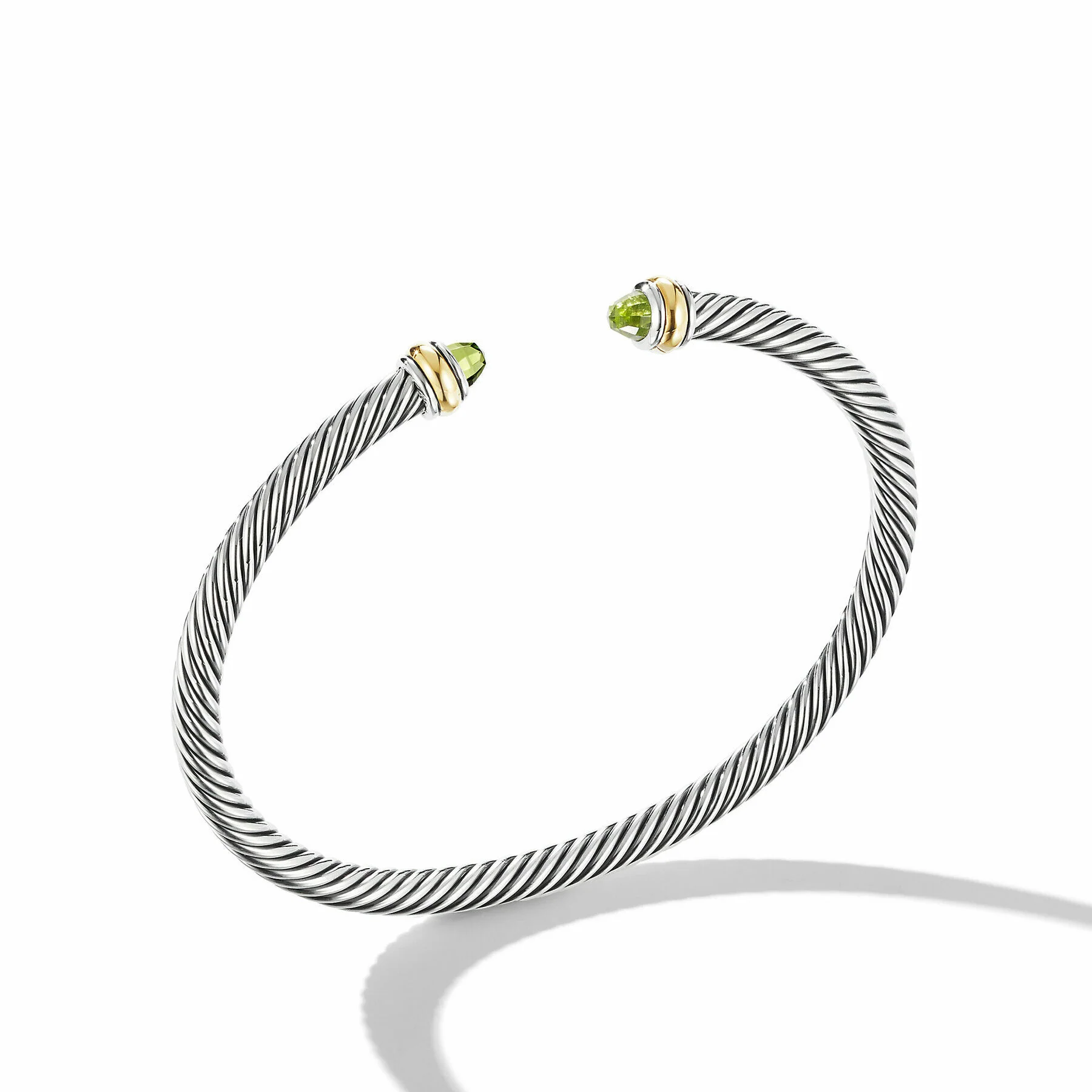 David Yurman Bracelet in Silver and 18-Karat Yellow Gold
