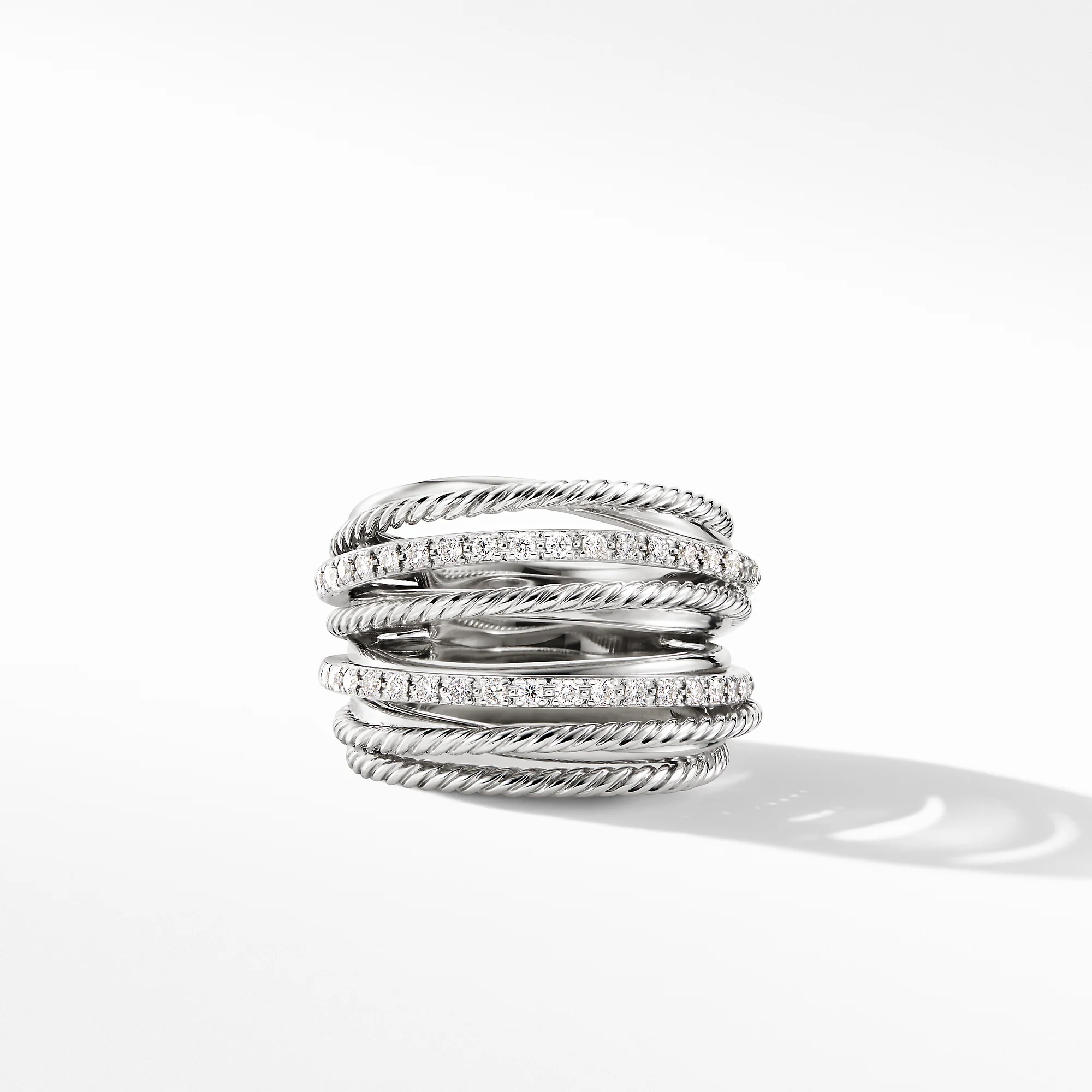 David Yurman The Crossover® Collection Ring in Sterling Silver