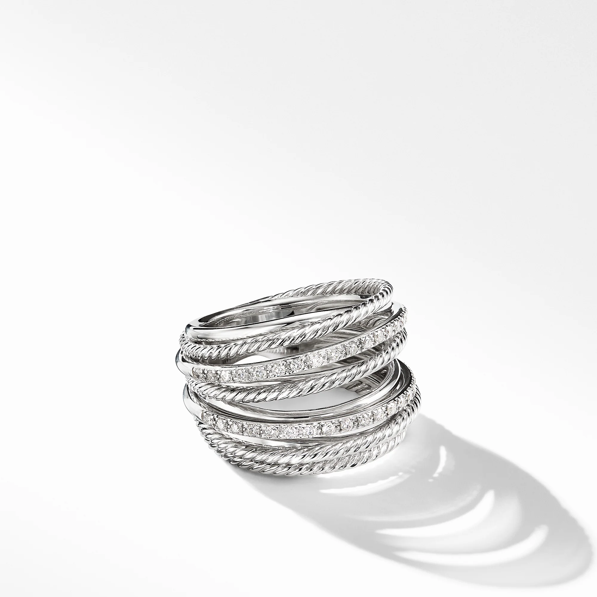 David Yurman The Crossover® Collection Ring in Sterling Silver - Image 2