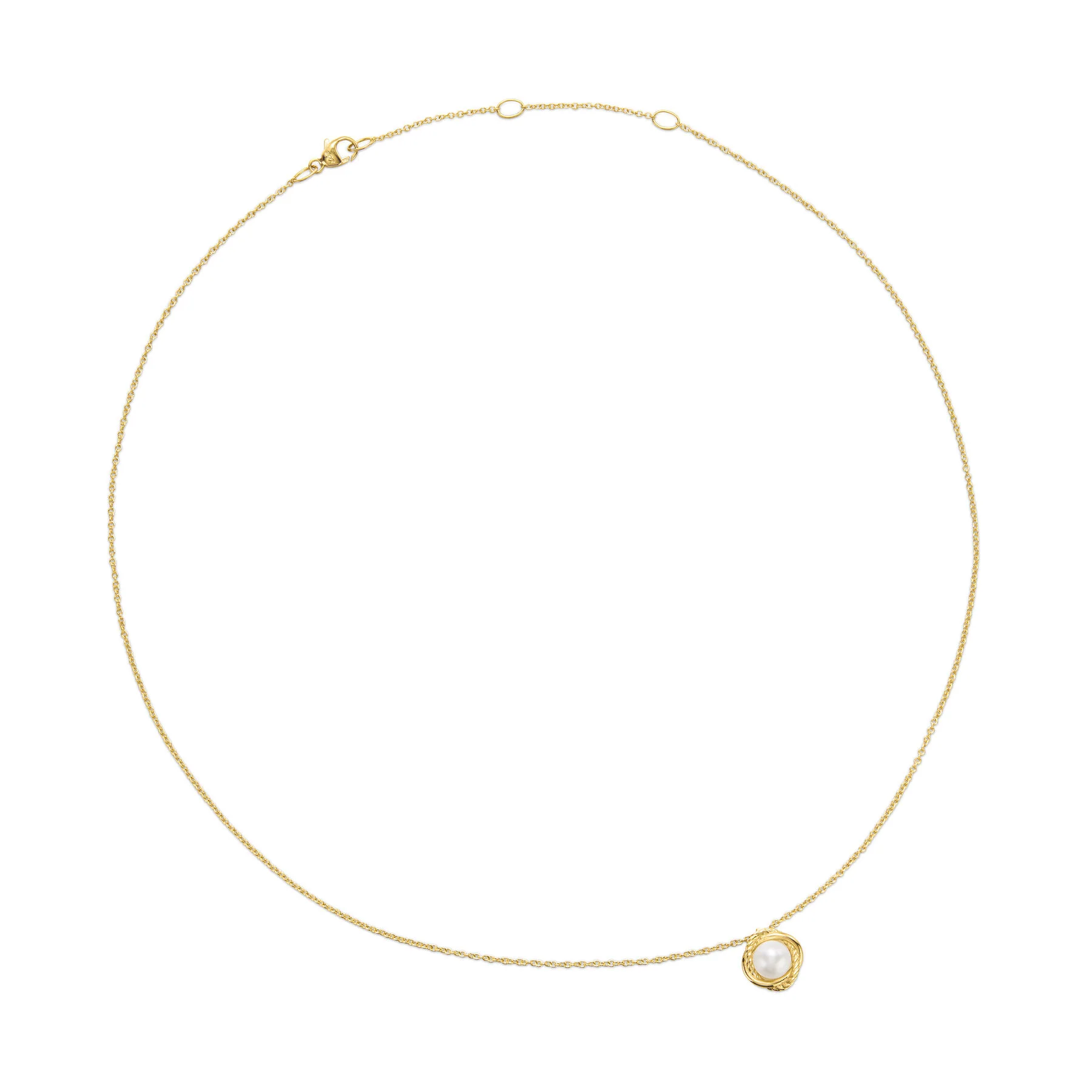 David Yurman The Infinity Collection Necklaces & Pendant in 18-Karat Yellow Gold - Image 2