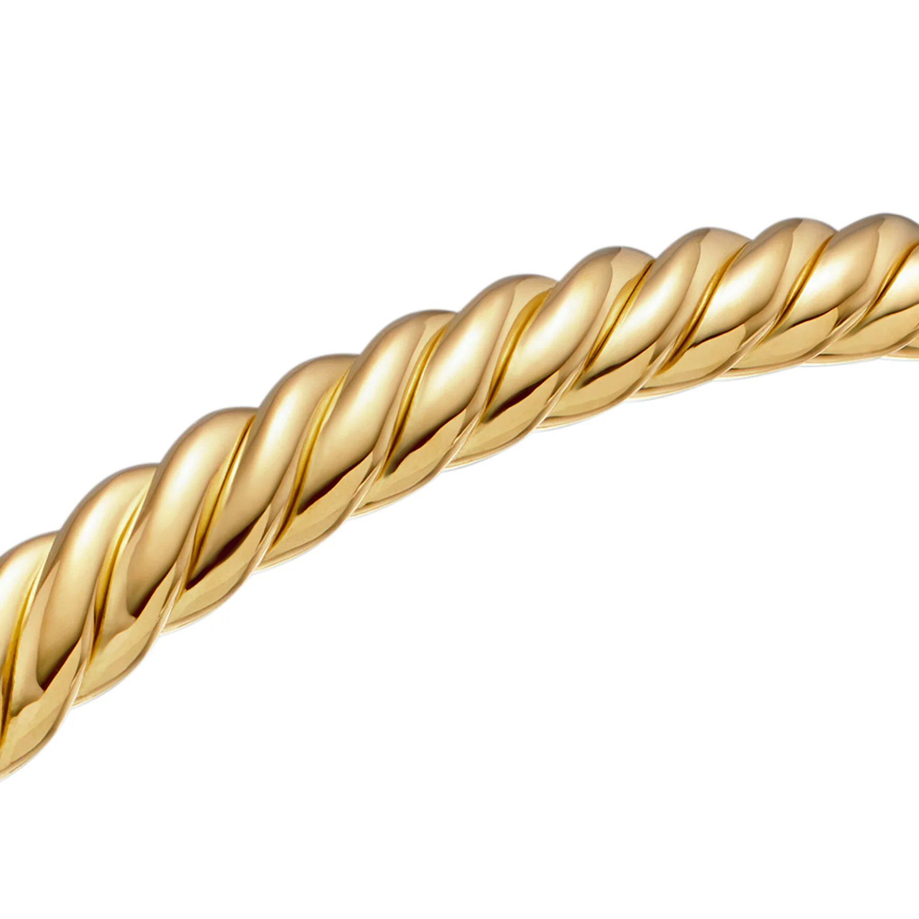 David Yurman The Cable Collection® Bracelet in 18-Karat Yellow Gold - Image 4
