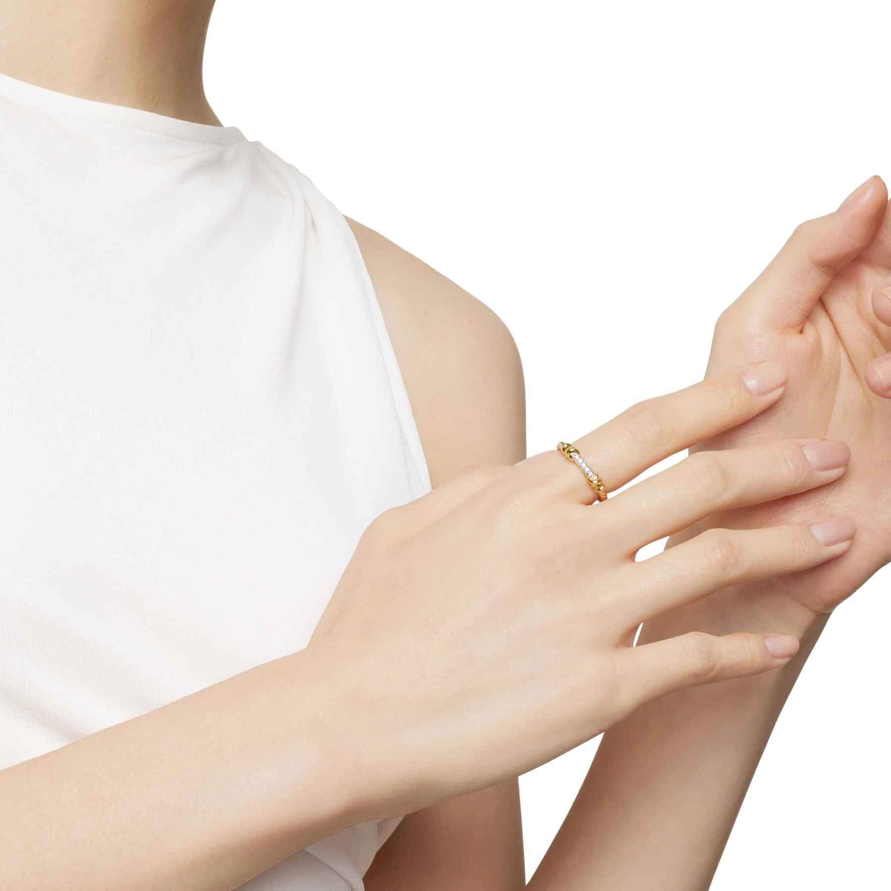David Yurman The DY Helena Collection Ring in 18-Karat Yellow Gold - Image 5