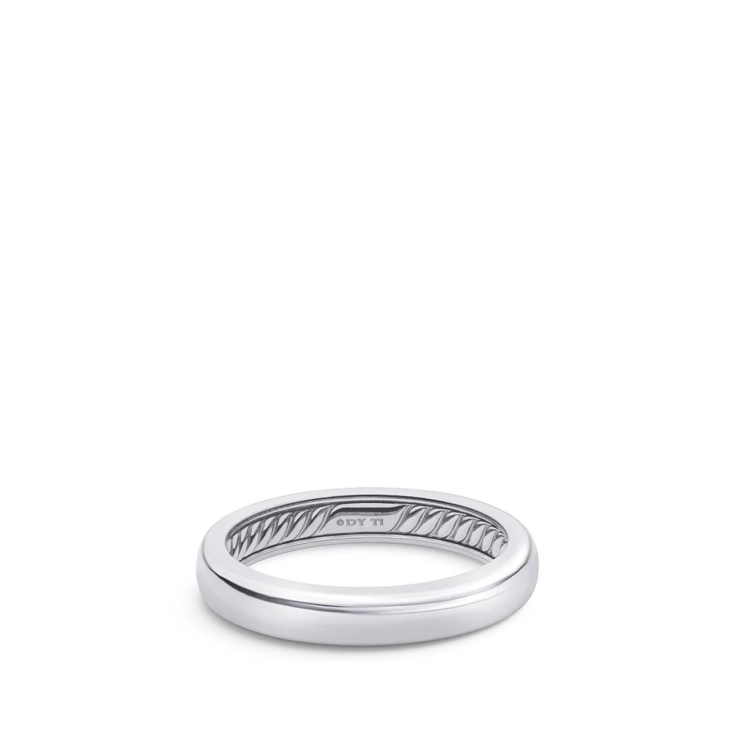 David Yurman Ring in Grey Titanium