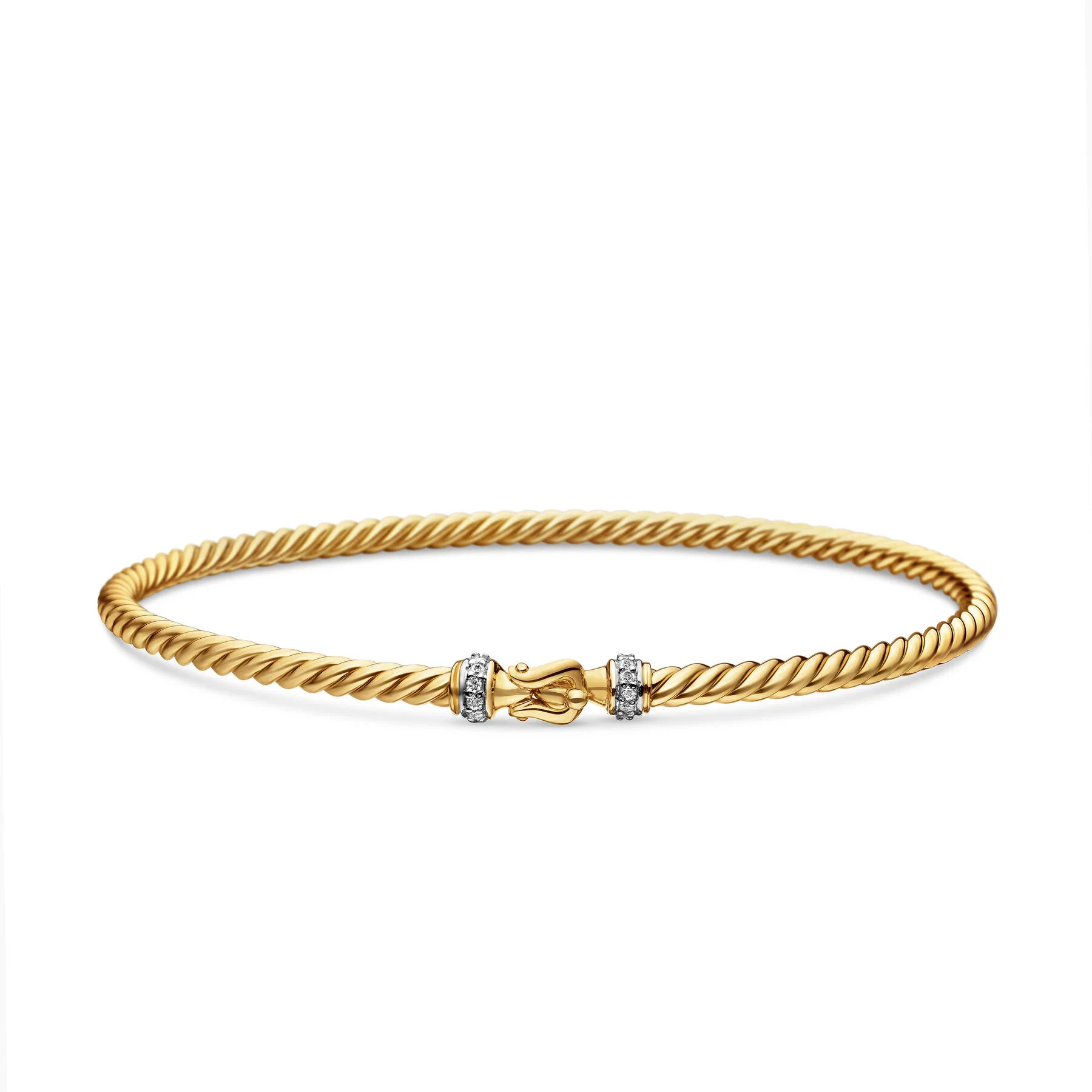 David Yurman The Cable Collection® Bracelet in 18-Karat Yellow Gold - Image 3