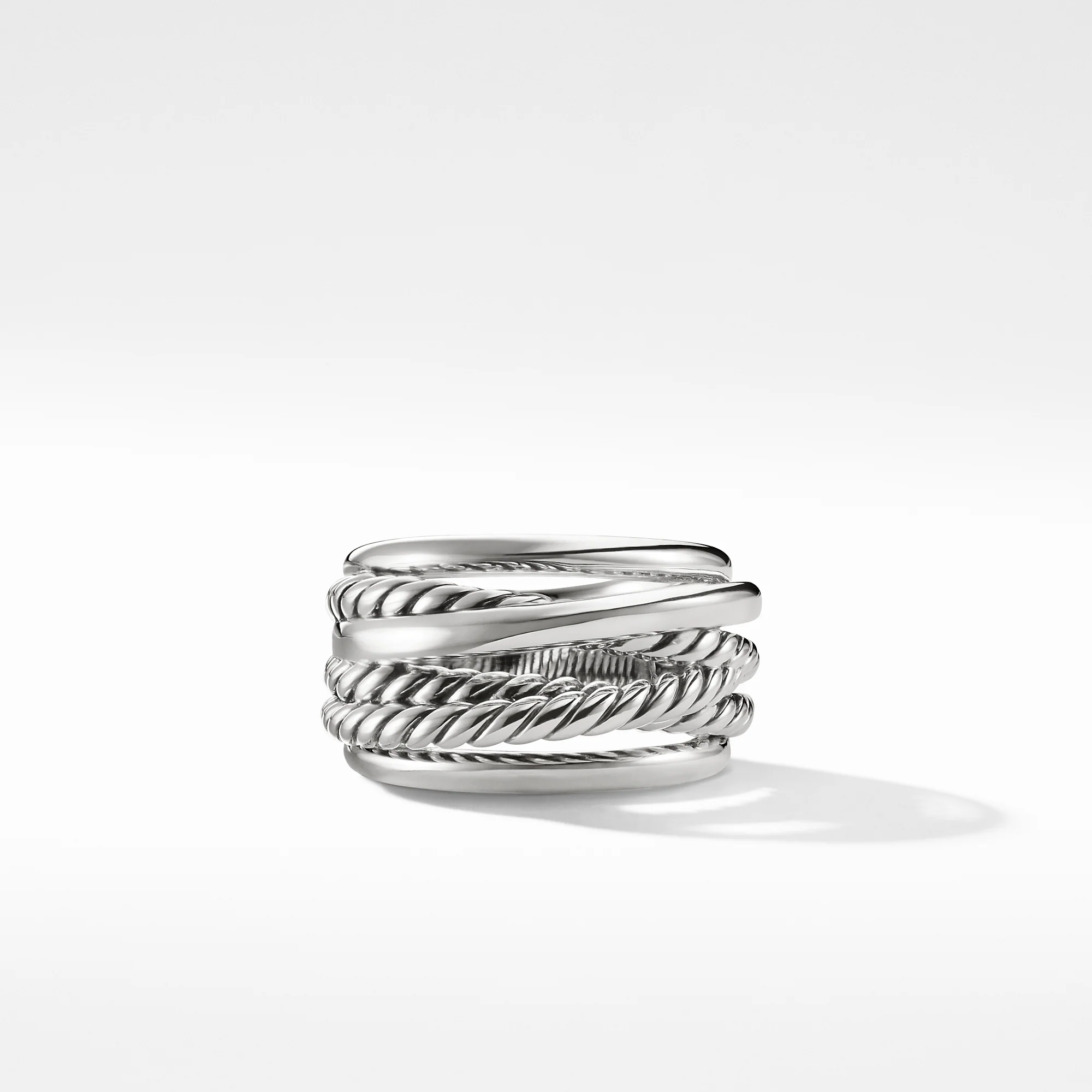 David Yurman The Crossover® Collection Ring in Sterling Silver - Image 2