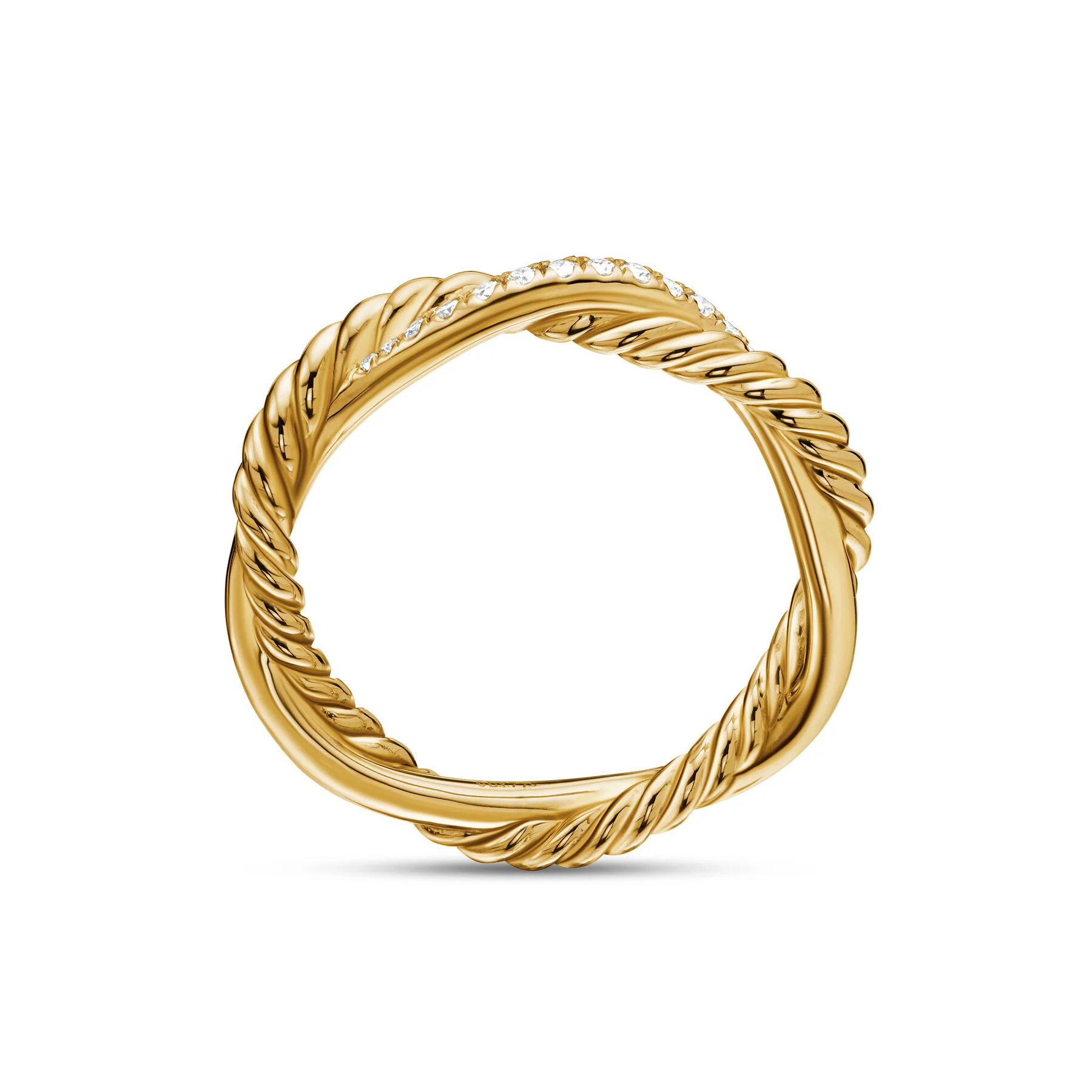 David Yurman The Infinity Collection Ring in 18-Karat Yellow Gold - Image 4