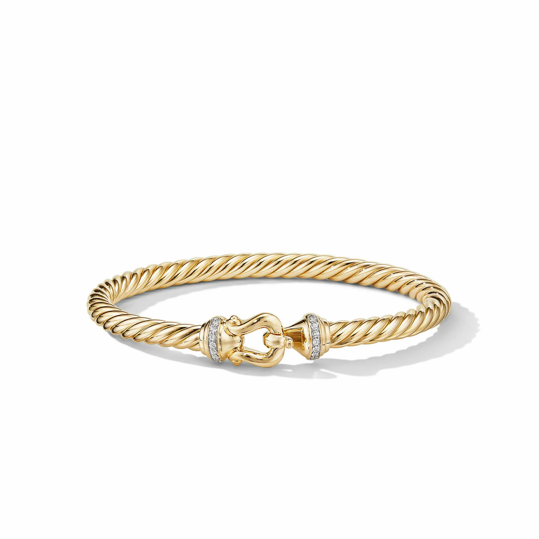 David Yurman The Cable Collection® Bracelet in 18-Karat Yellow Gold - Image 2