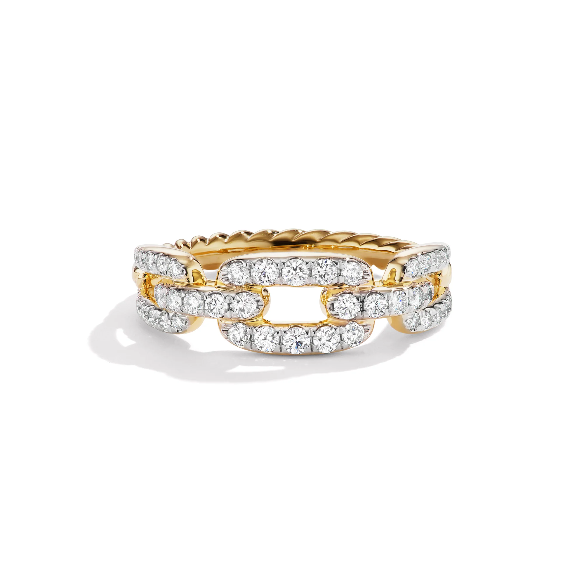 David Yurman Ring in 18-Karat Yellow Gold