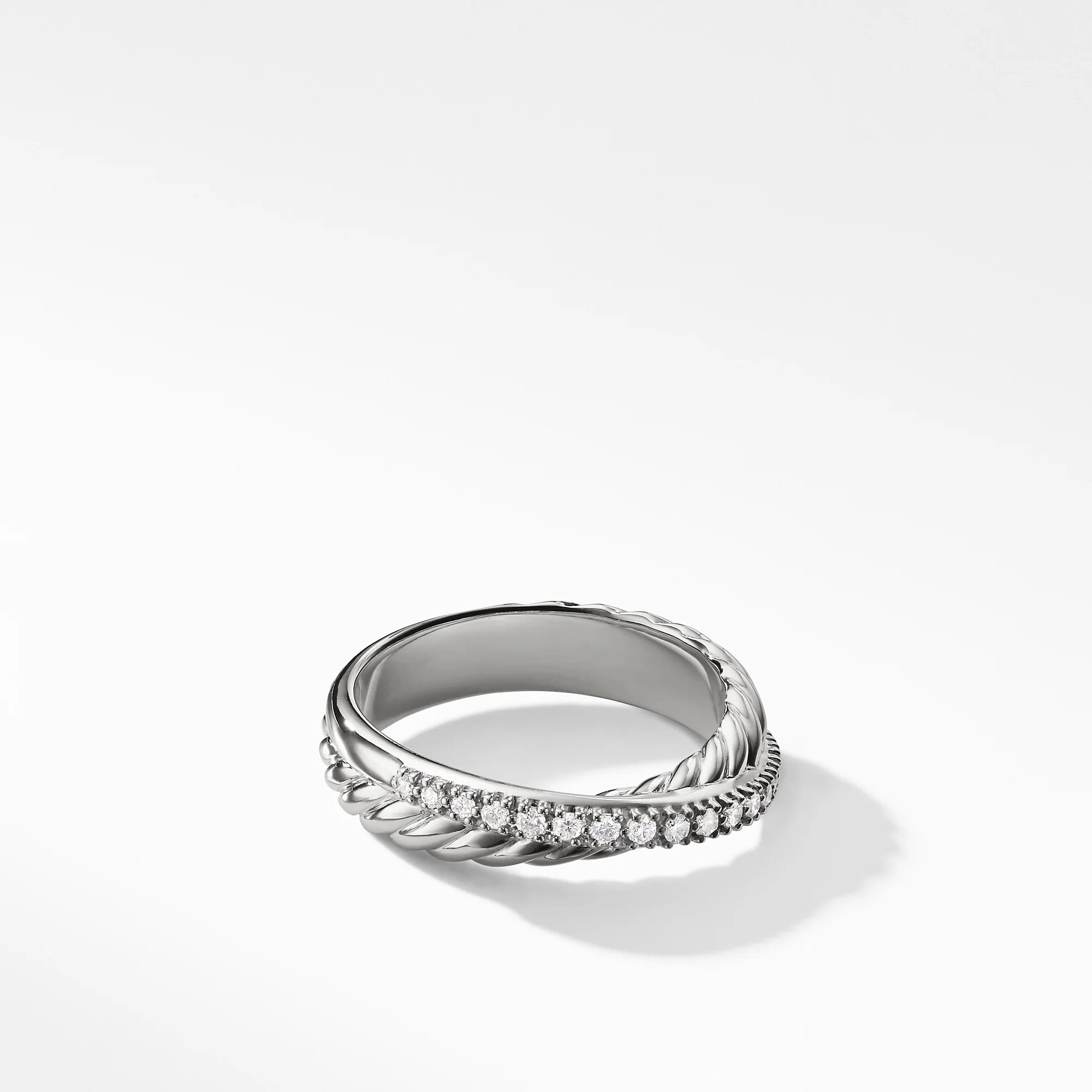 David Yurman The Crossover® Collection Ring in Sterling Silver - Image 2