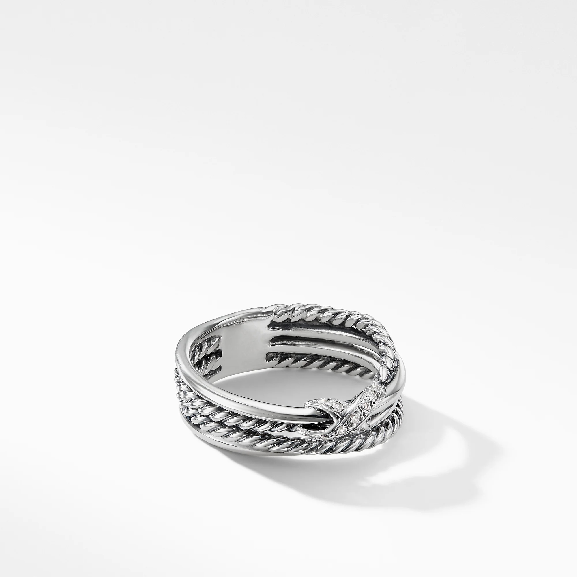 David Yurman The X Collection Ring in Sterling Silver