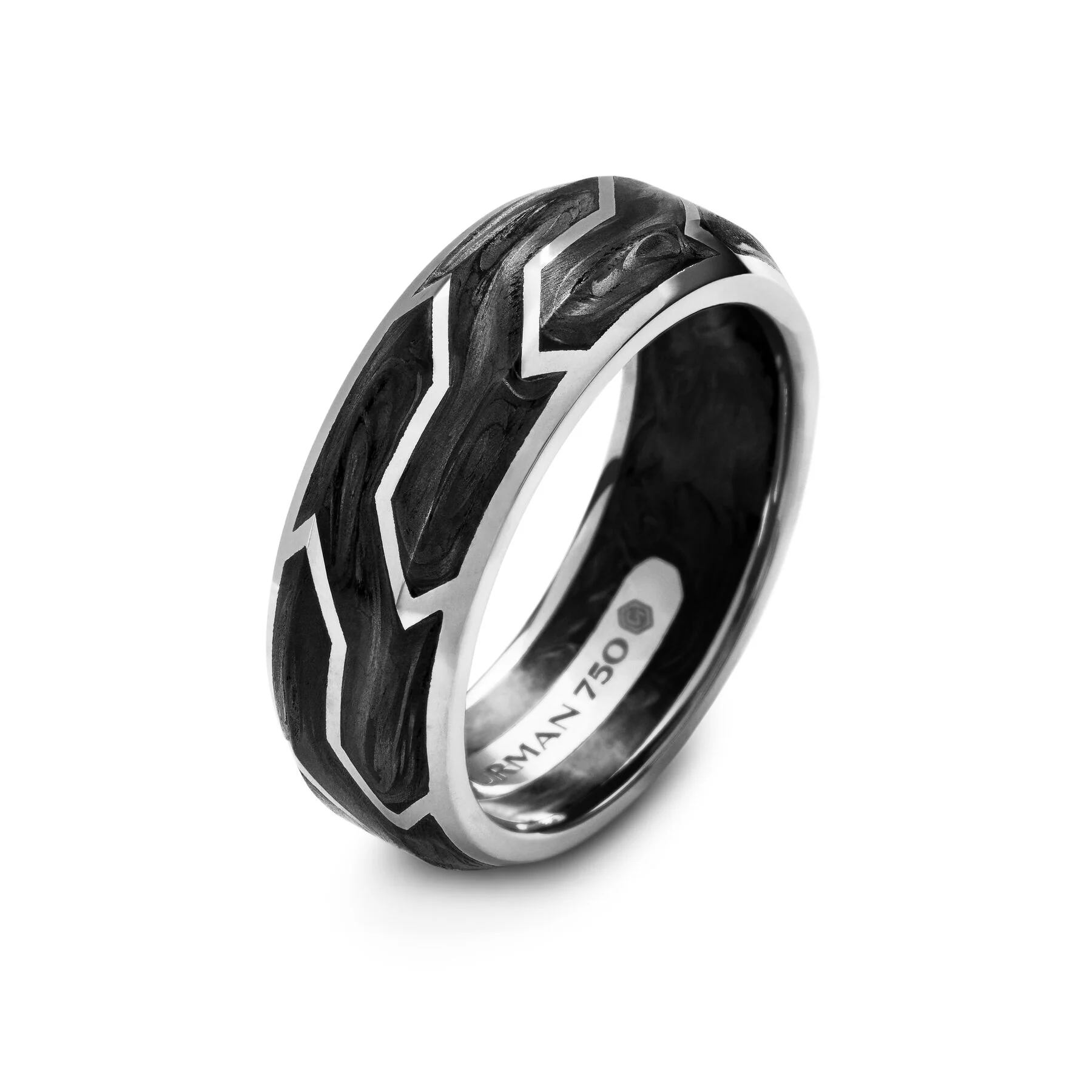 David Yurman The Wedding Collection Ring in 18-Karat White Gold - Image 2