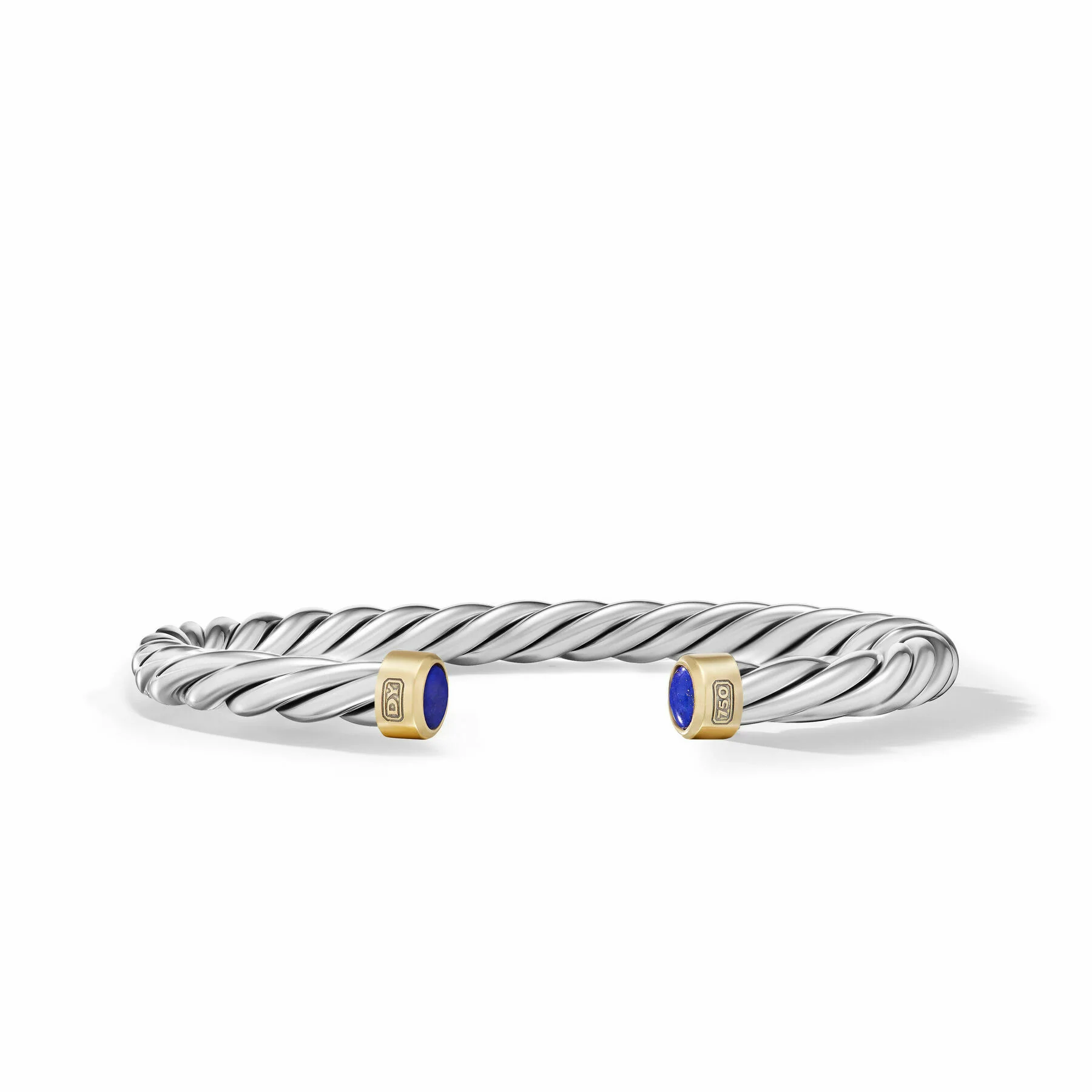 David Yurman   Bracelet in Silver and 18-Karat Yellow Gold
