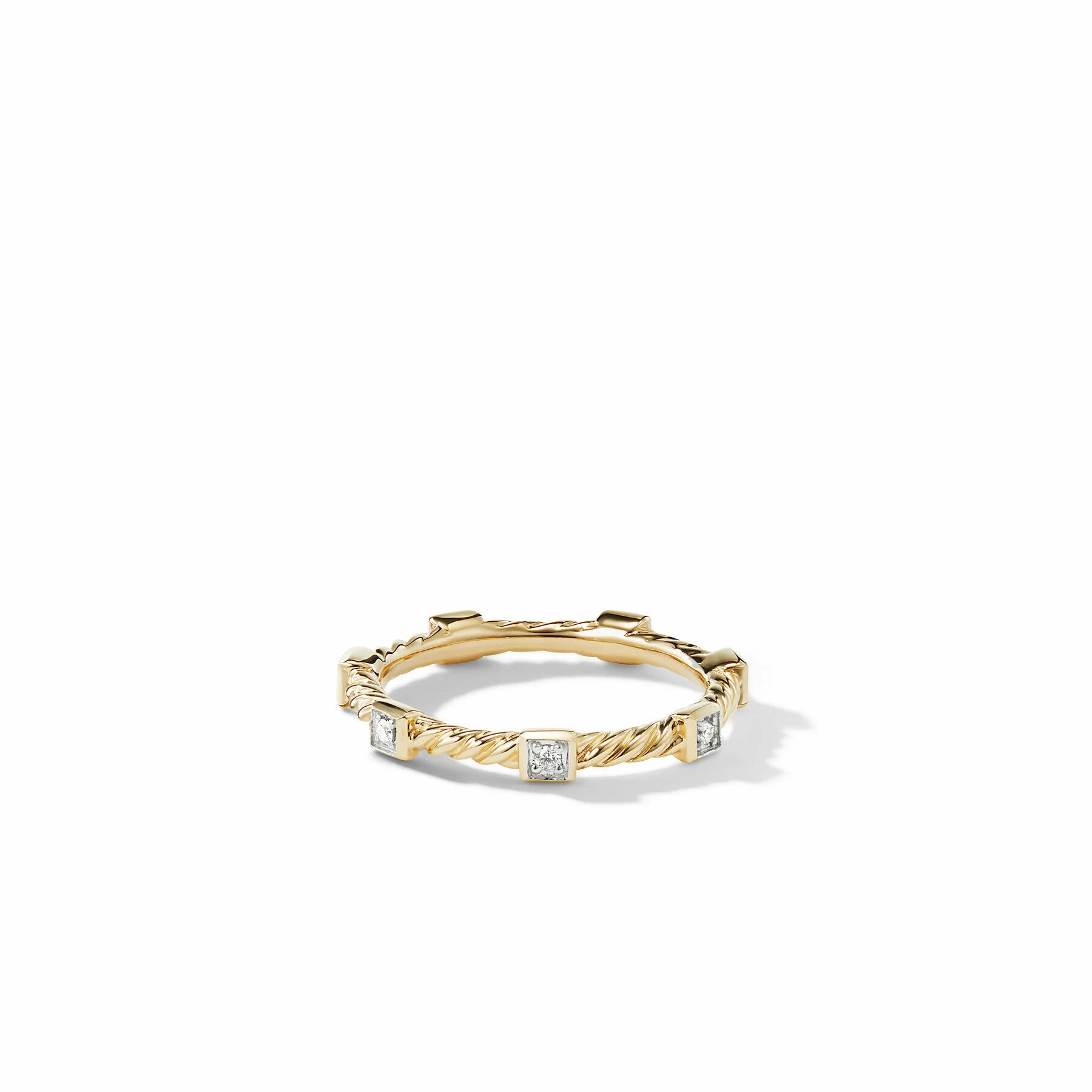 David Yurman The Cable Collectibles® Collection Ring in 18-Karat Yellow Gold