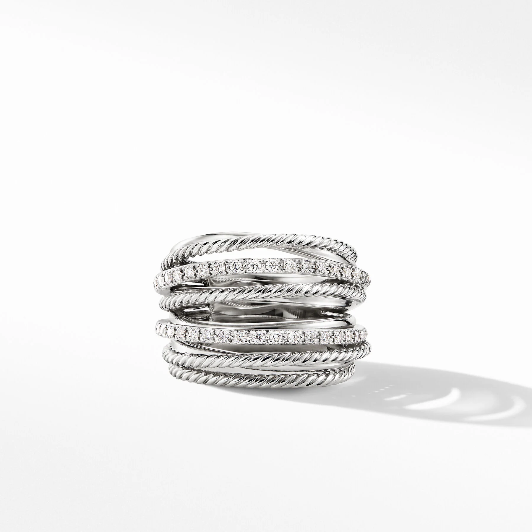 David Yurman The Crossover® Collection Ring in Sterling Silver - Image 2