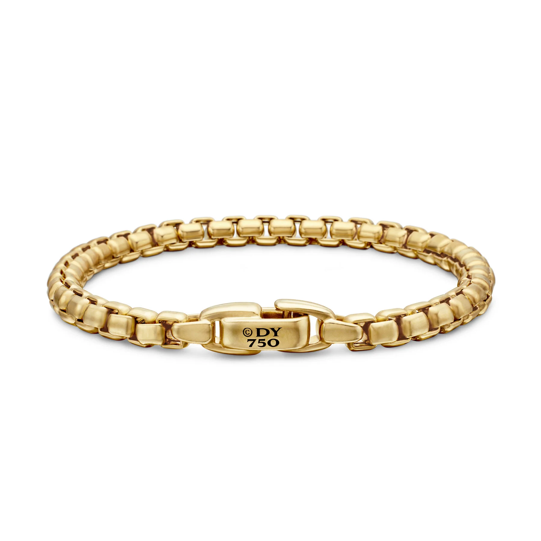David Yurman The Chain Collection Bracelet in 18-Karat Yellow Gold - Image 4