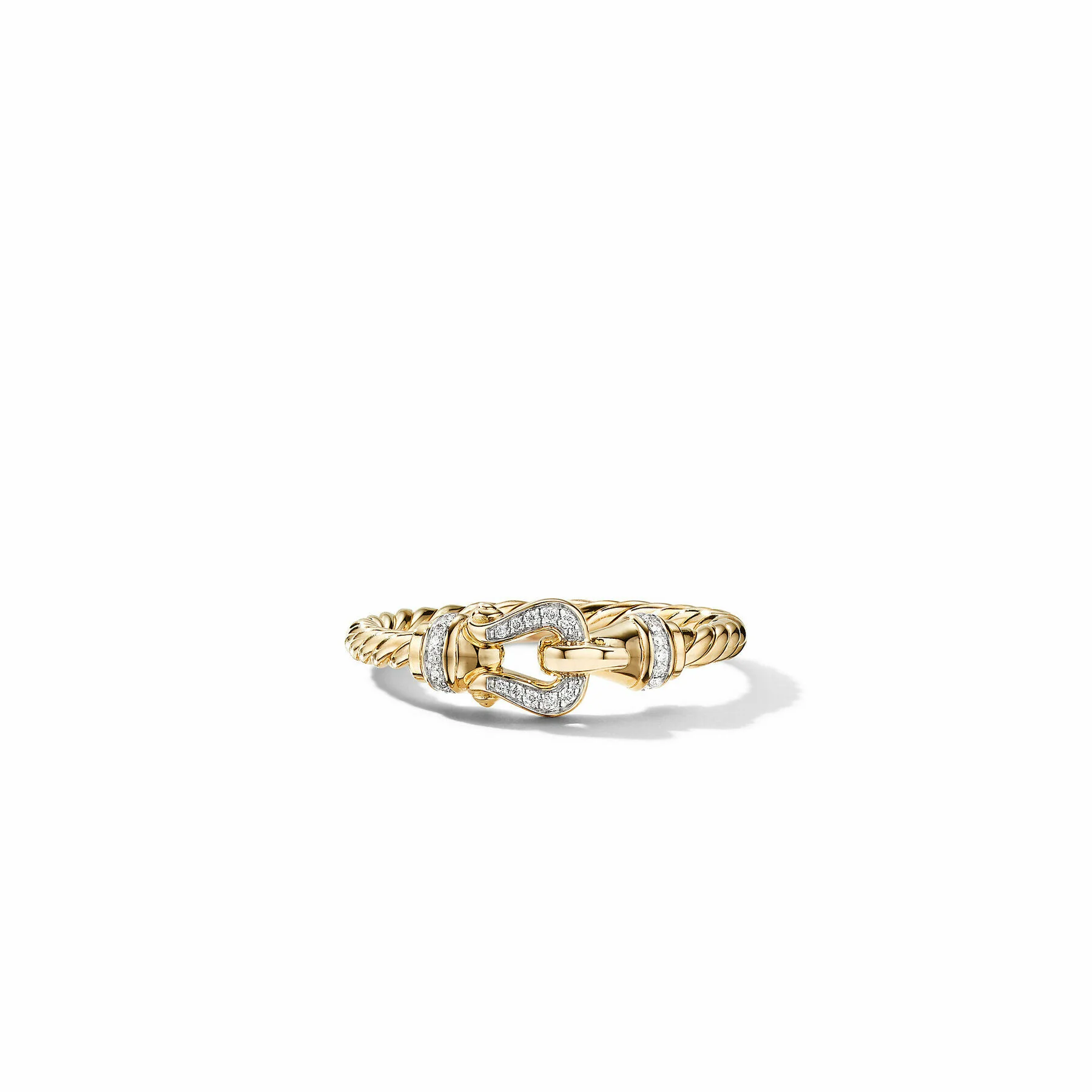 David Yurman The Cable Collectibles® Collection Ring in 18-Karat Yellow Gold - Image 2