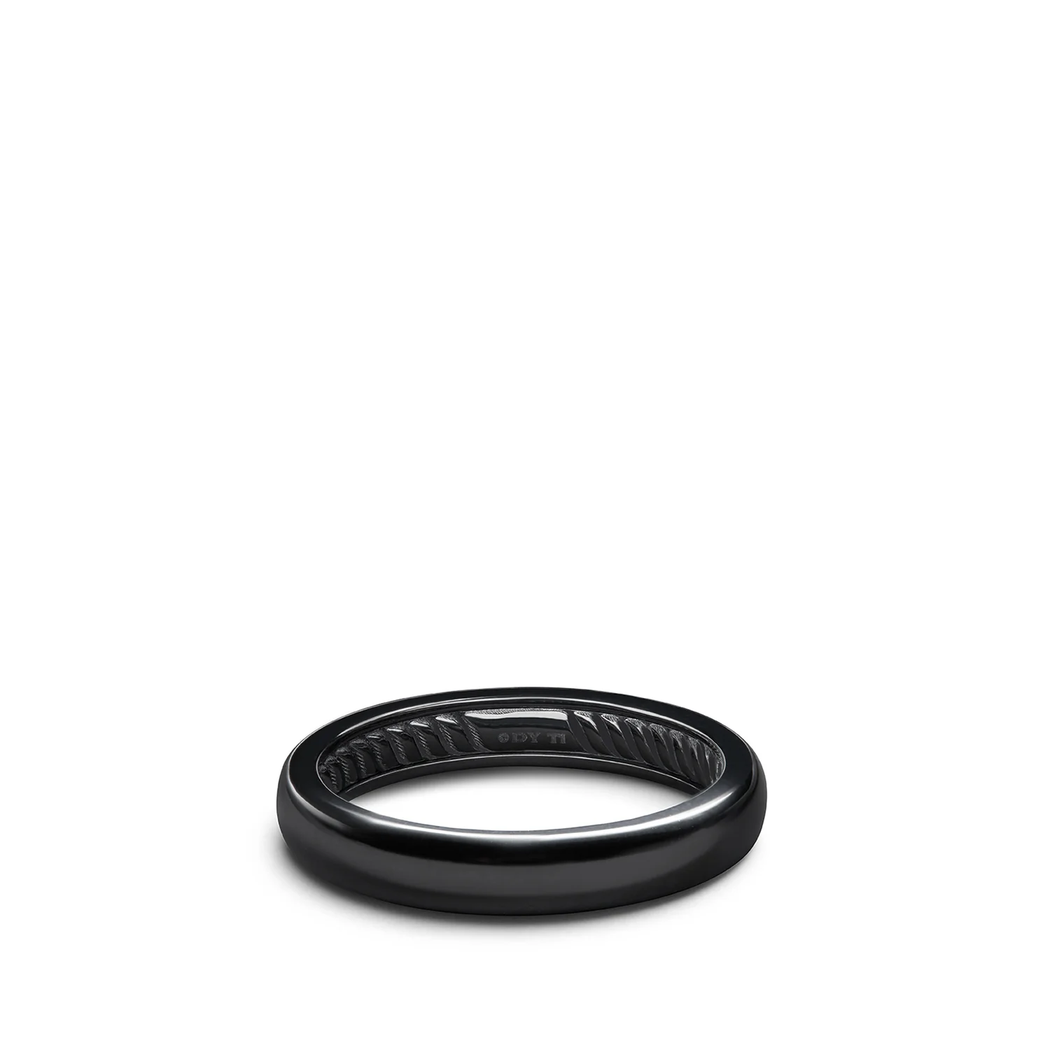 David Yurman The Wedding Collection Ring in Black Titanium