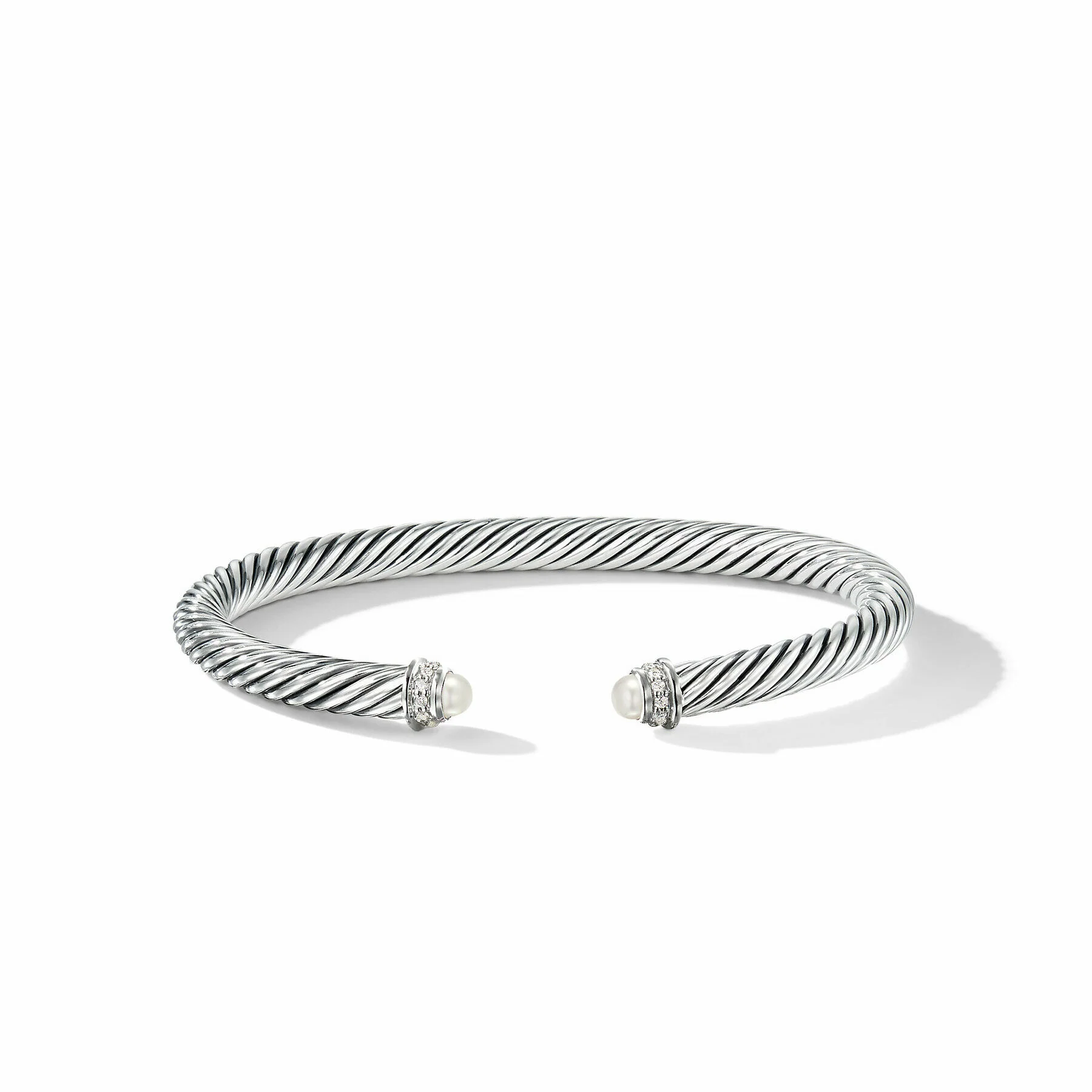 David Yurman The Cable Collection® Bracelet in Silver and 18-Karat Yellow Gold - Image 3