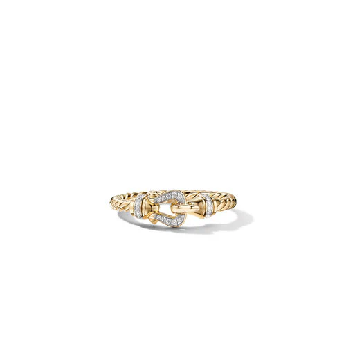David Yurman The Cable Collectibles® Collection Ring in 18-Karat Yellow Gold