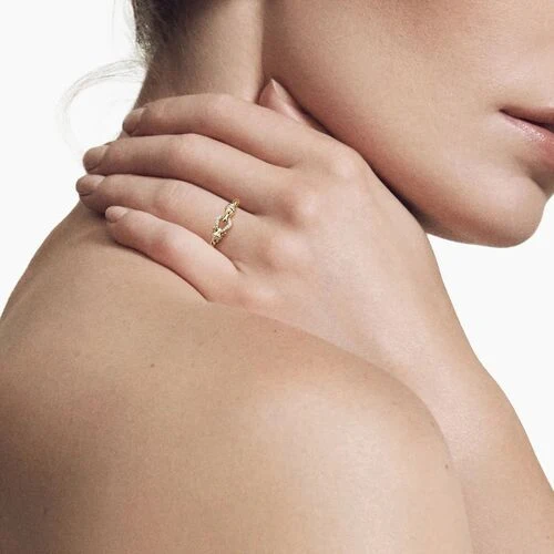David Yurman The Cable Collectibles® Collection Ring in 18-Karat Yellow Gold - Image 4