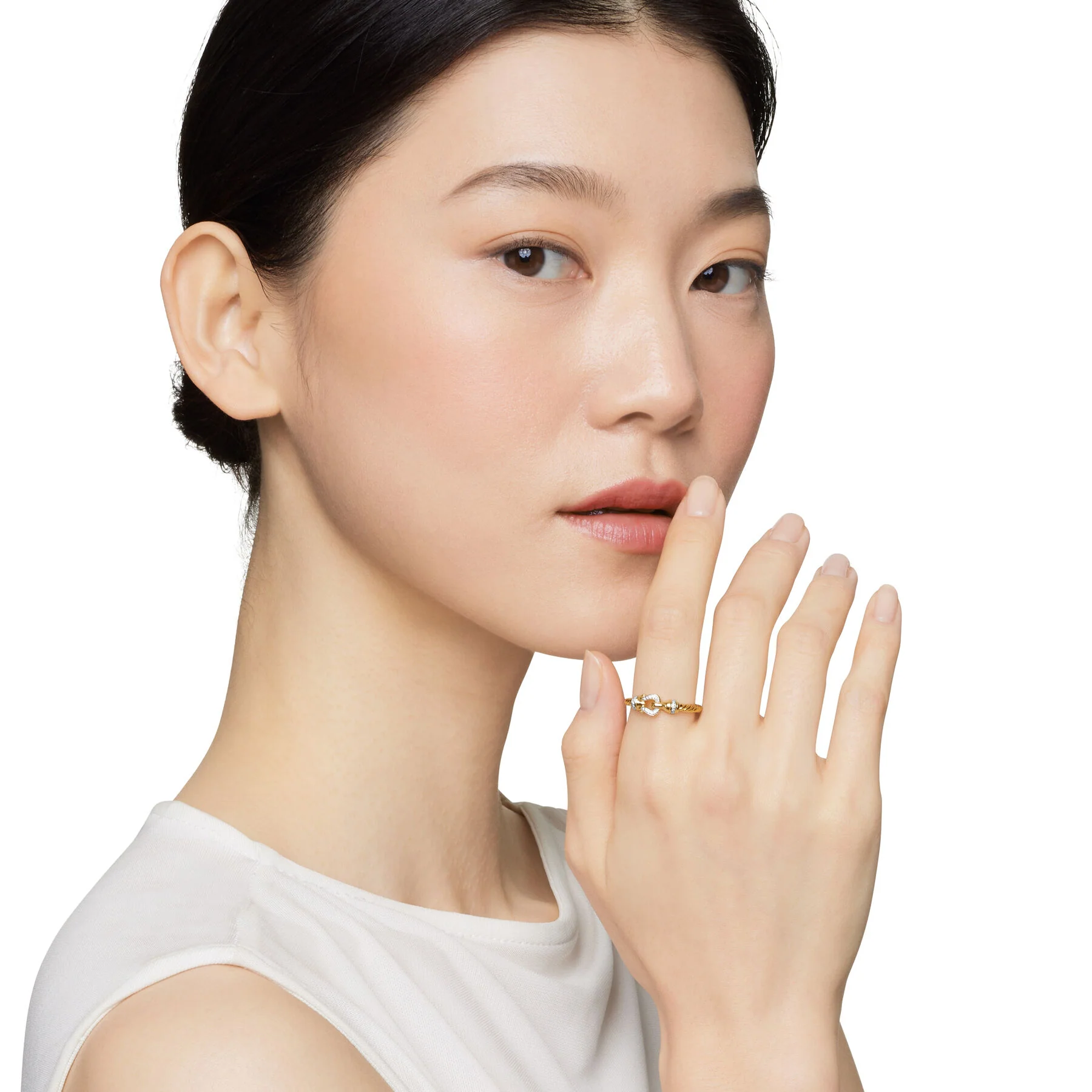 David Yurman The Cable Collectibles® Collection Ring in 18-Karat Yellow Gold - Image 5