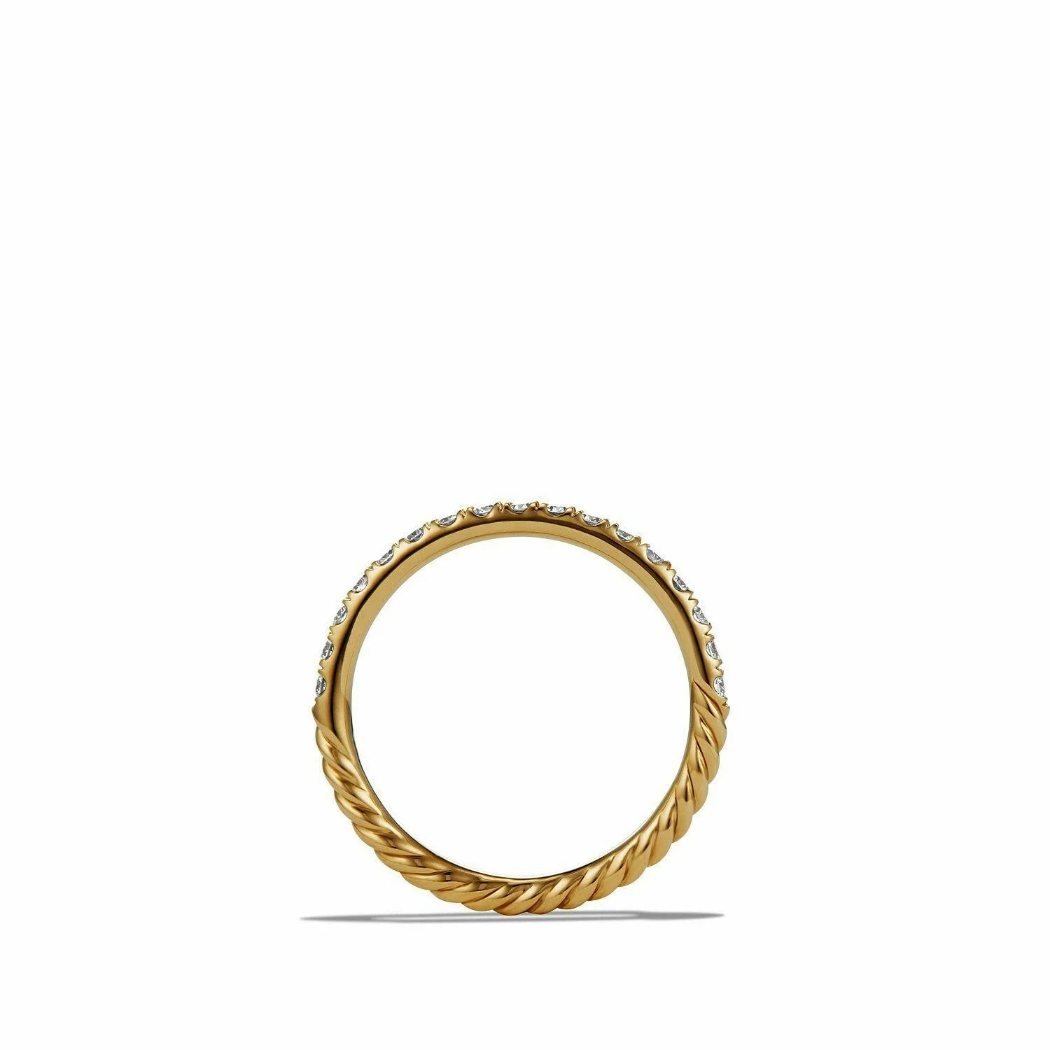 David Yurman The Cable Collectibles® Collection Ring in 18-Karat Yellow Gold - Image 4