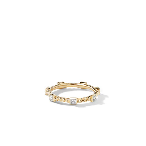 David Yurman The Cable Collectibles® Collection Ring in 18-Karat Yellow Gold