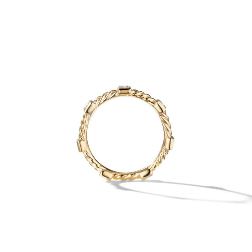 David Yurman The Cable Collectibles® Collection Ring in 18-Karat Yellow Gold - Image 2