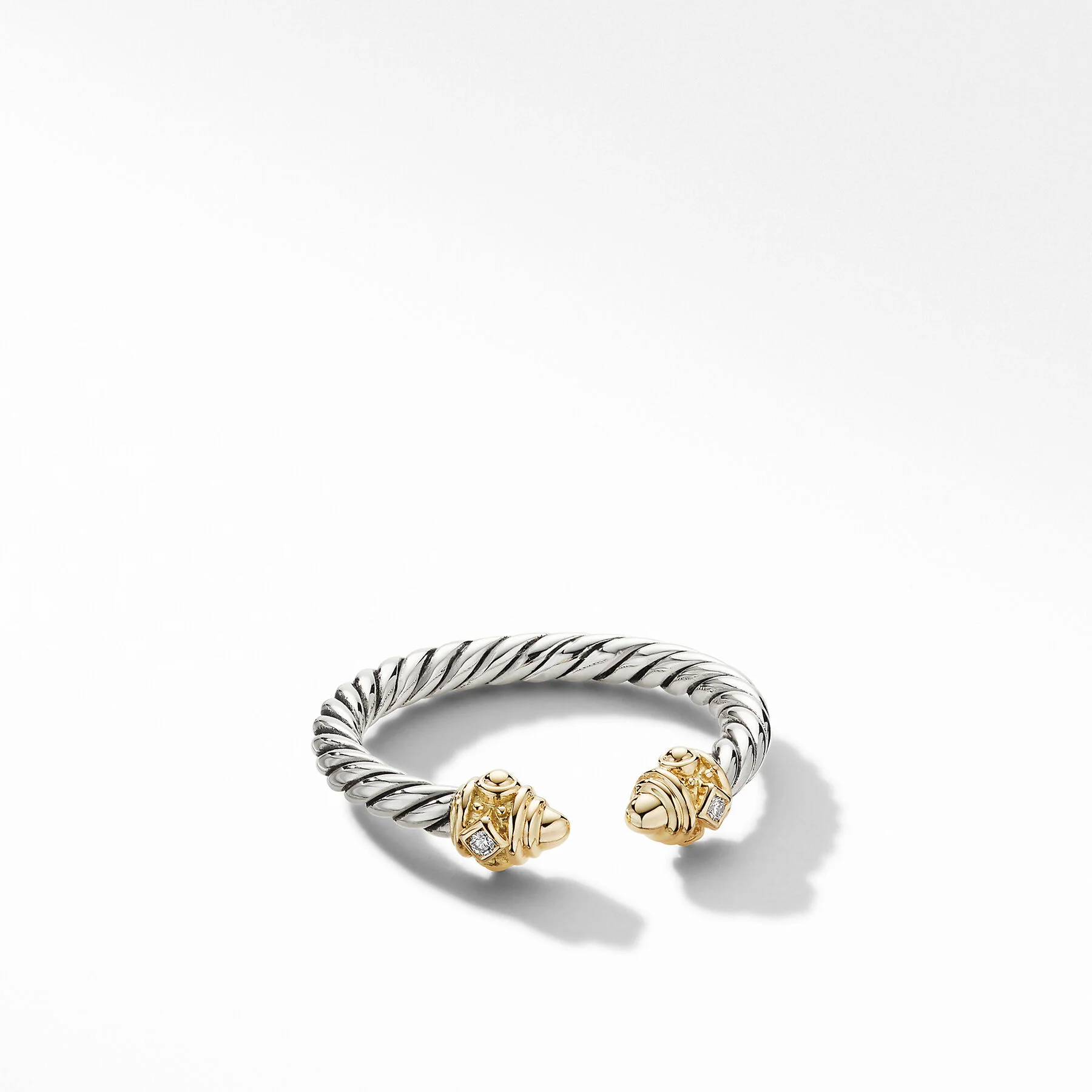 David Yurman The DY Renaissance® Collection Ring in Silver and 14-Karat Yellow Gold
