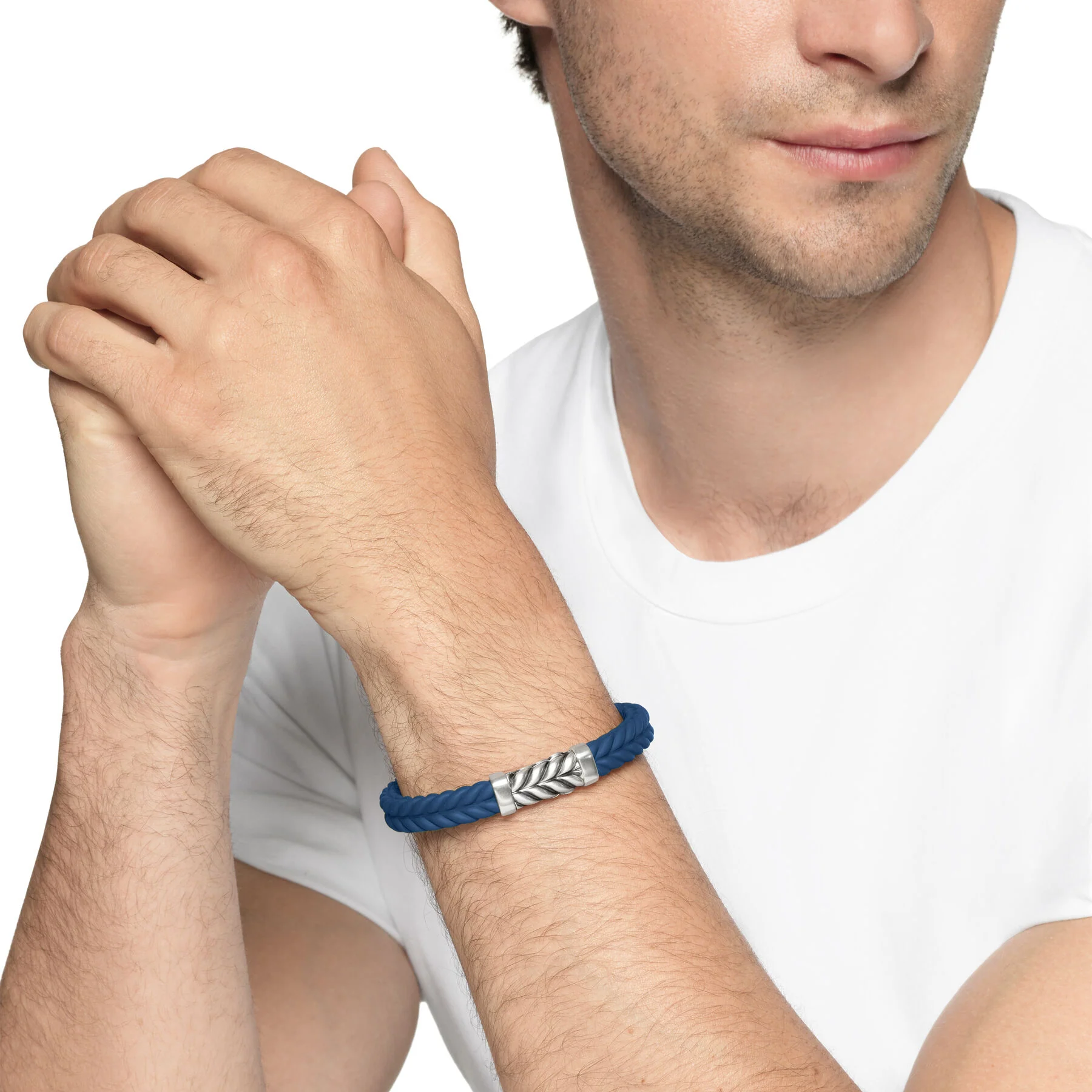 David Yurman The Chevron Collection Bracelet in Sterling Silver - Image 5