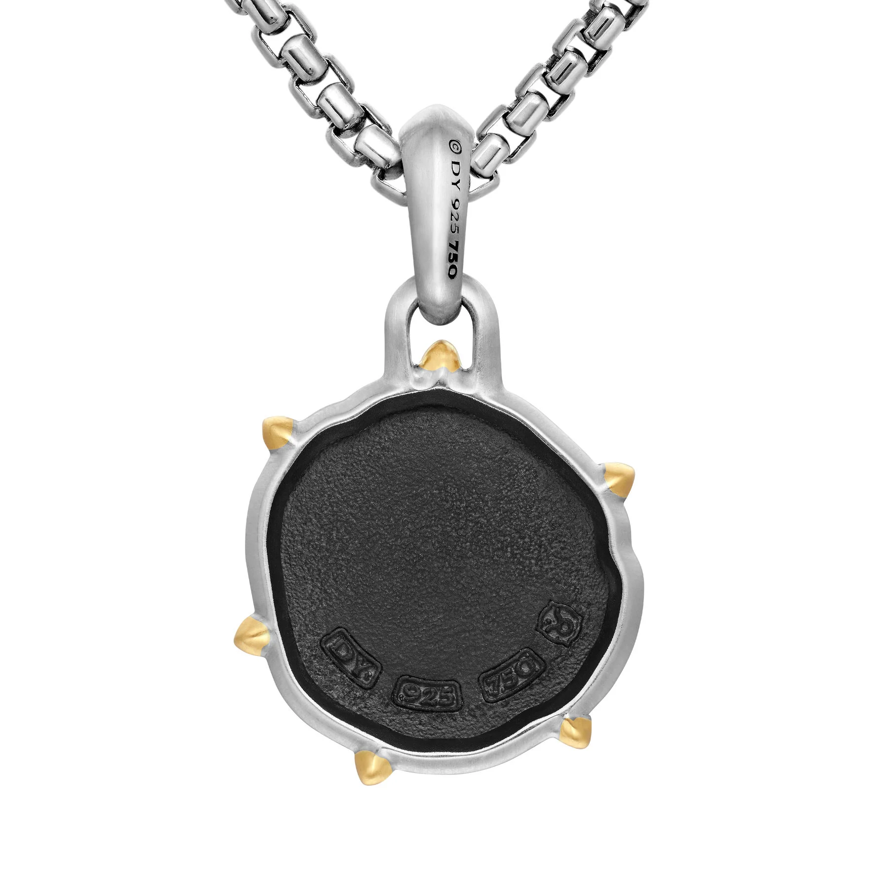 David Yurman The Amulets Collection Pendant in Silver and 18-Karat Yellow Gold - Image 3