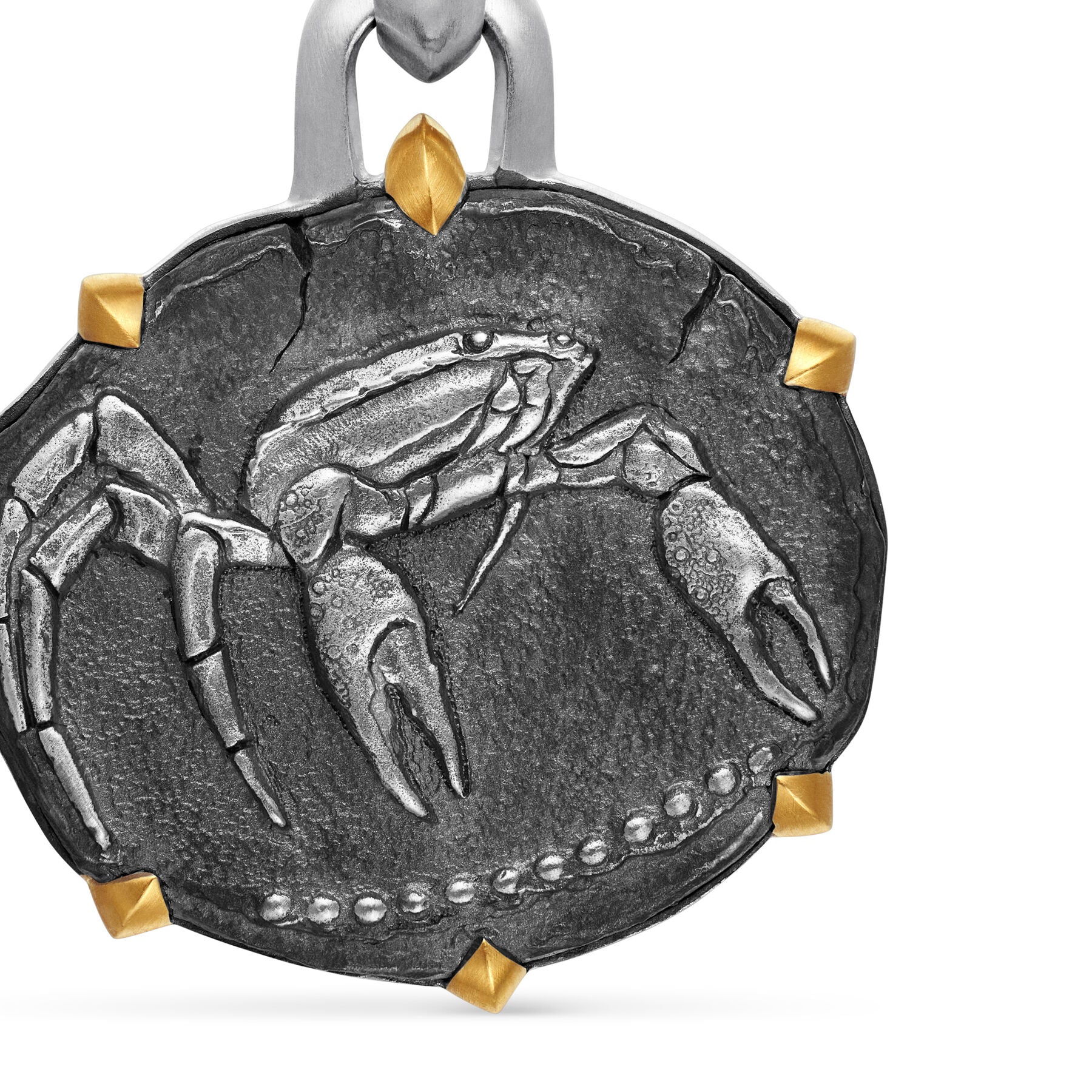 David Yurman The Amulets Collection Pendant in Silver and 18-Karat Yellow Gold - Image 4