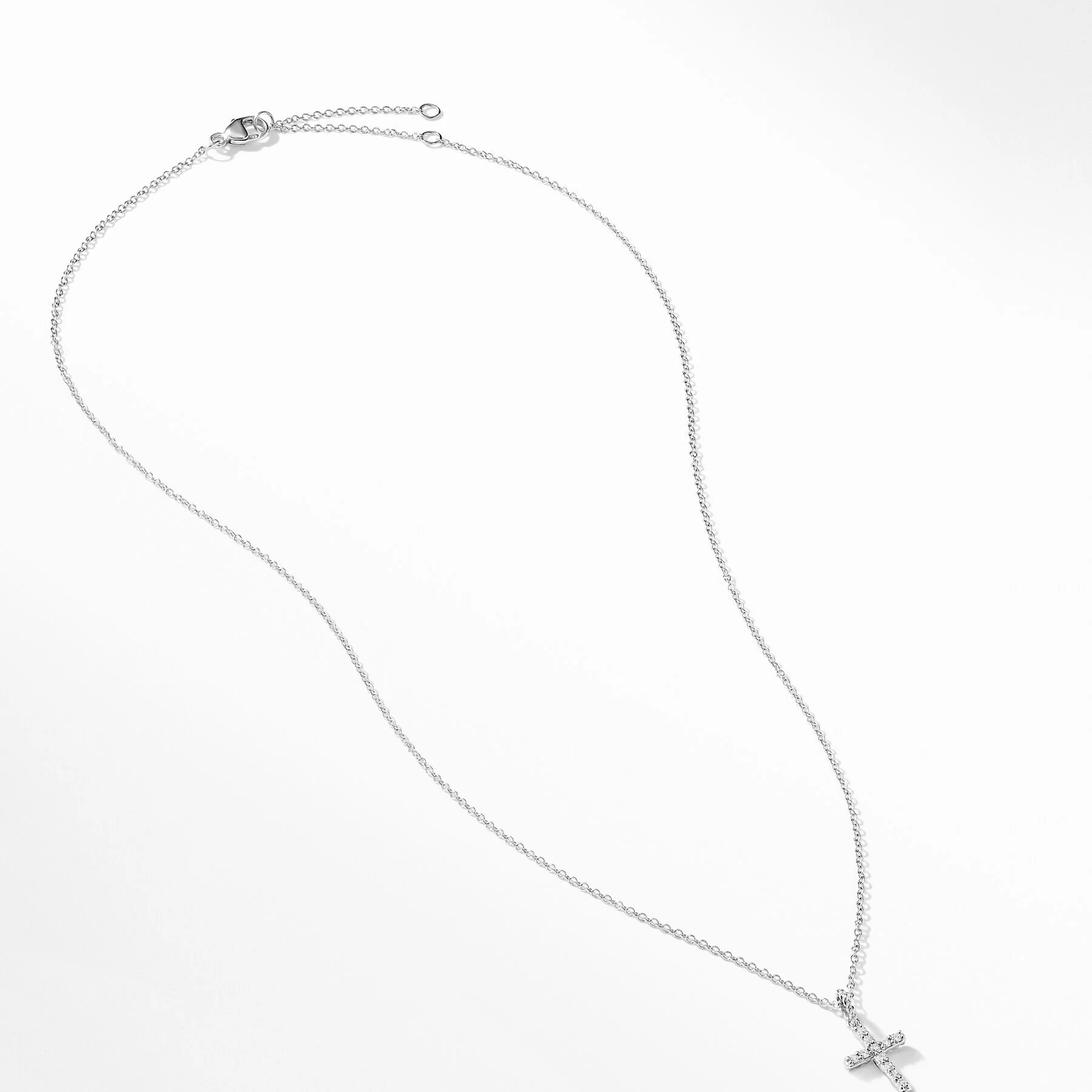 David Yurman The Cable Collectibles® Collection Necklaces & Pendant in 18-Karat White Gold - Image 3