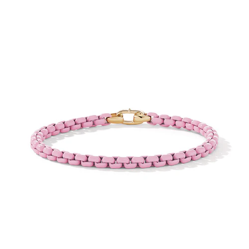 David Yurman The DY Bel Aire Collection Bracelet in Stainless Steel and 14-Karat Yellow Gold