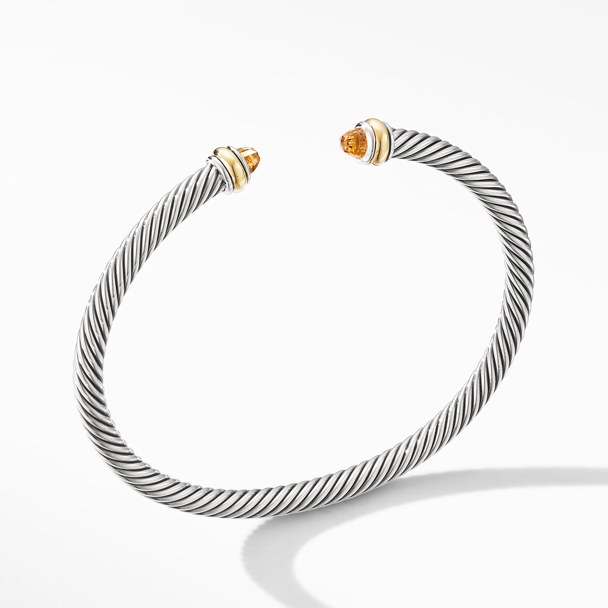 David Yurman Bracelet in Silver and 18-Karat Yellow Gold