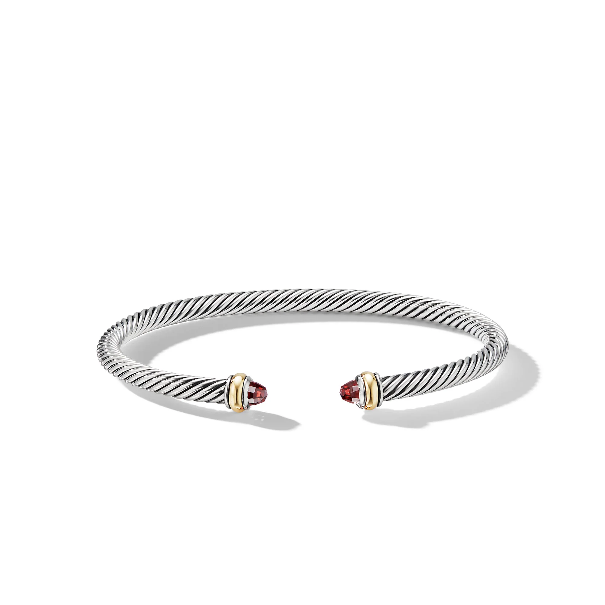 David Yurman Bracelet in Silver and 18-Karat Yellow Gold