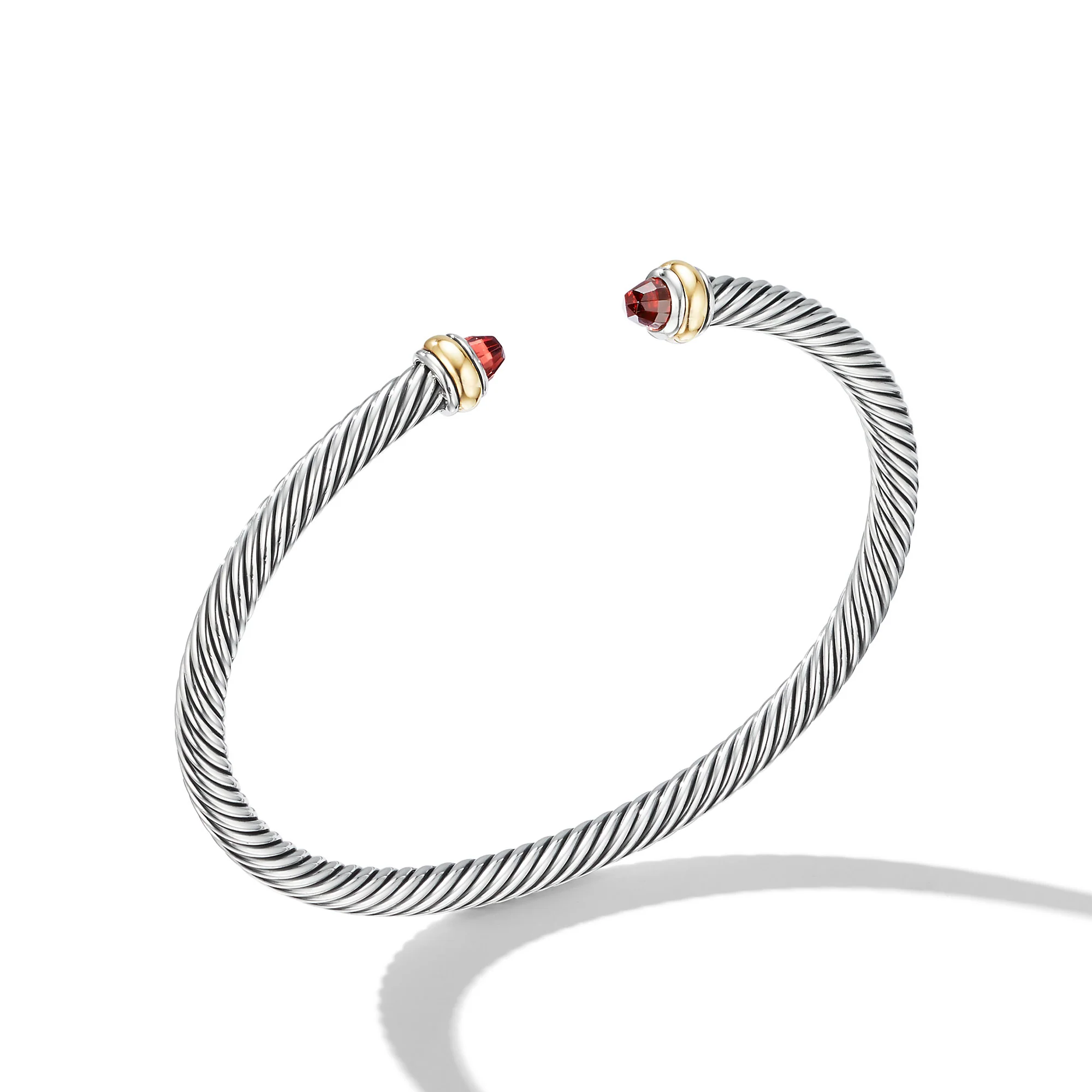 David Yurman Bracelet in Silver and 18-Karat Yellow Gold - Image 2