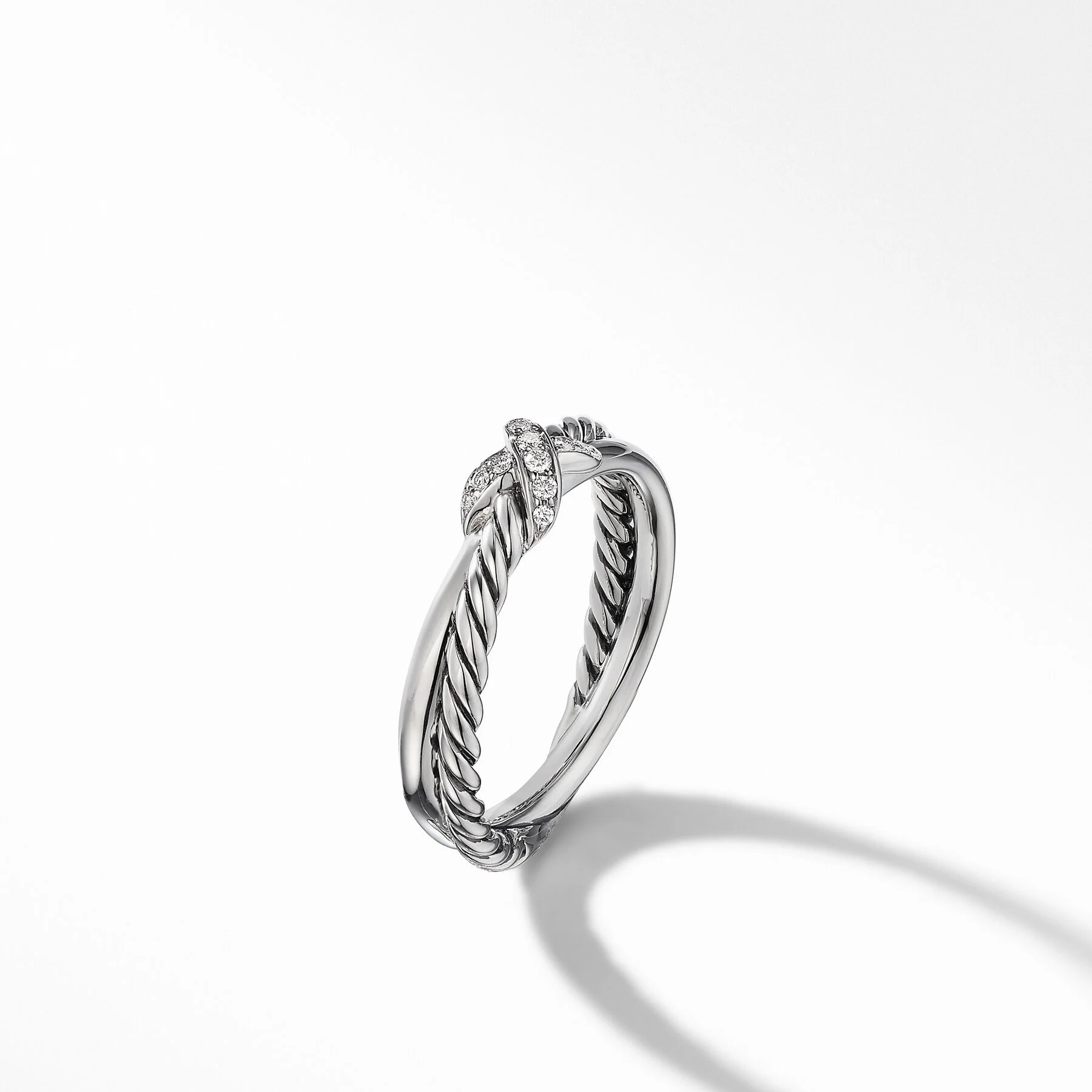 David Yurman The X Collection Ring in Sterling Silver - Image 3