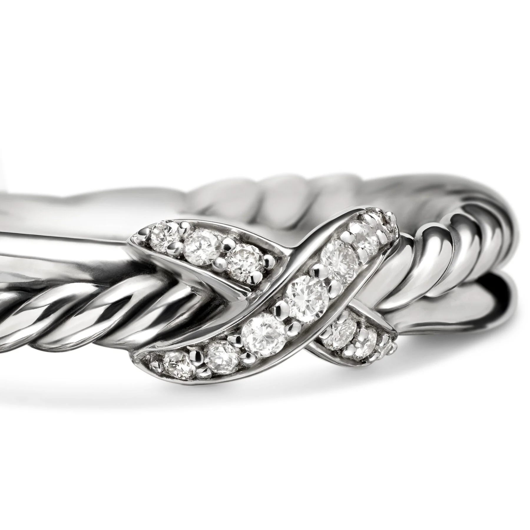 David Yurman The X Collection Ring in Sterling Silver - Image 4