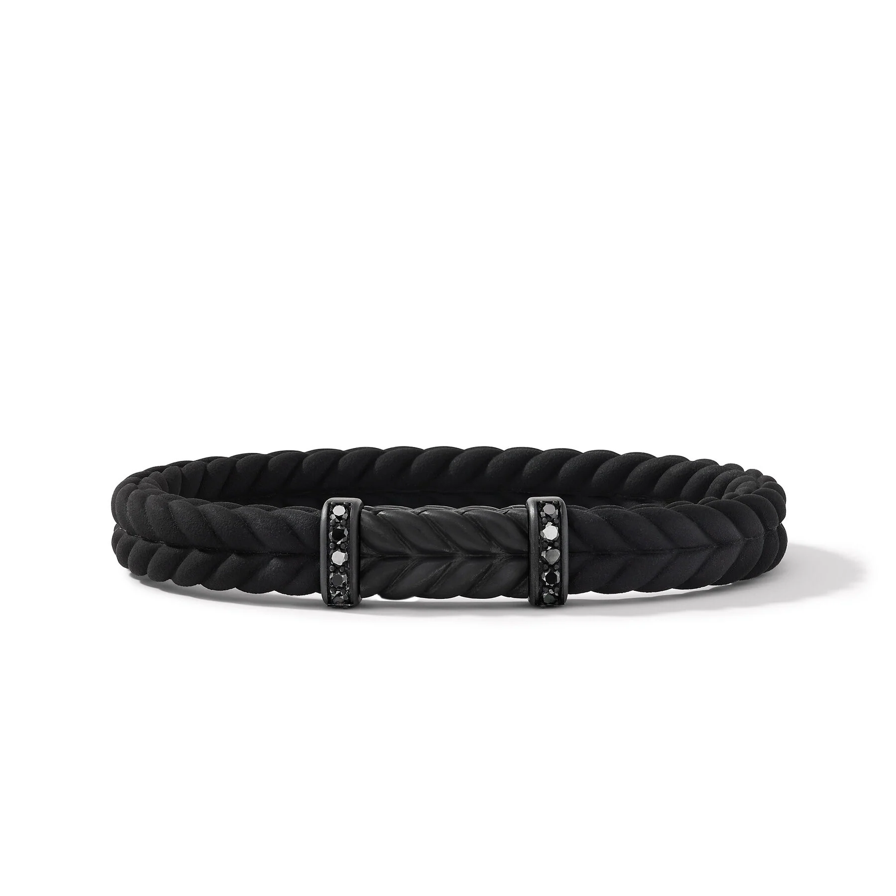 David Yurman The Chevron Collection Bracelet in Black Titanium